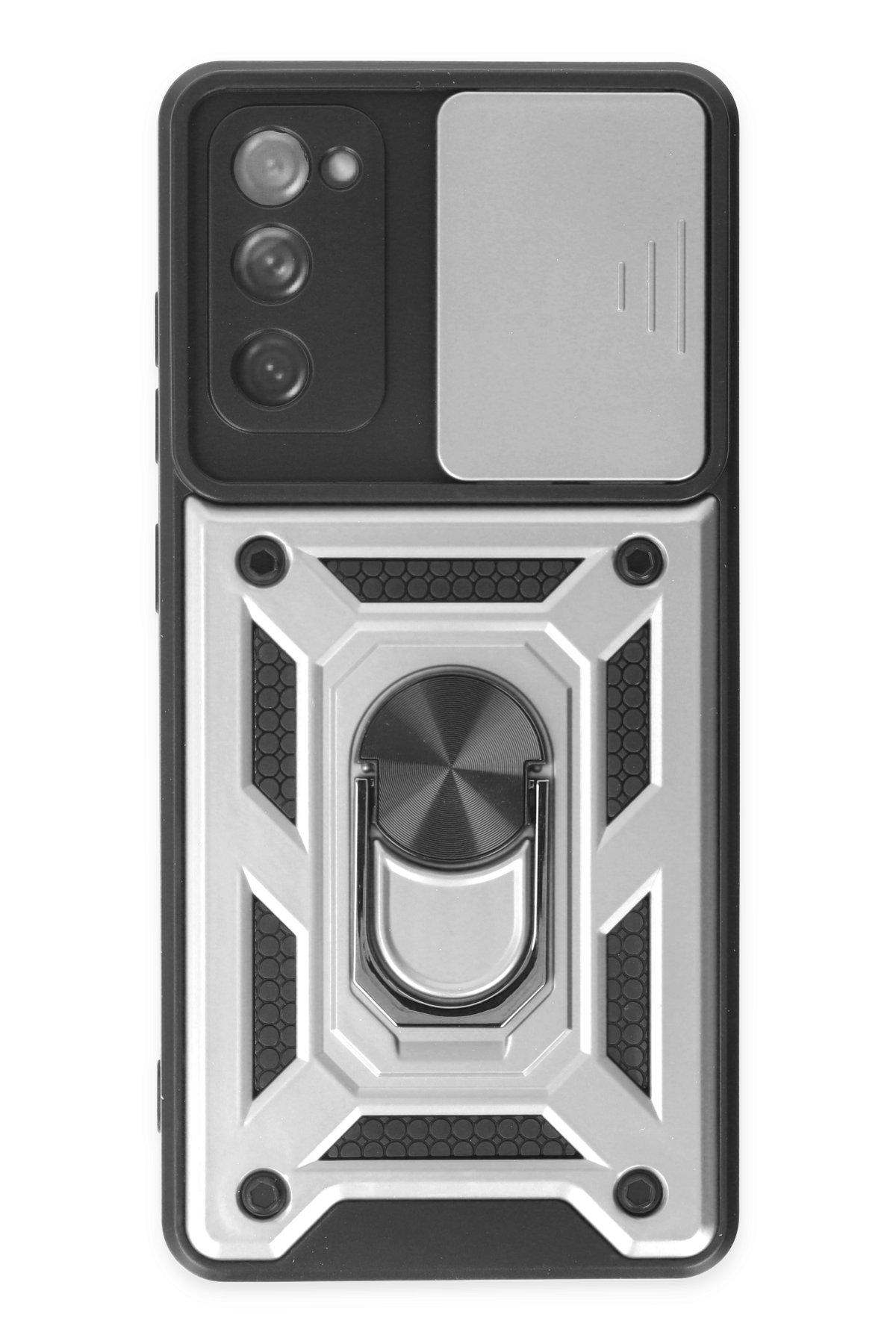 Newface Samsung Galaxy S20 FE Kılıf Mirror Desenli Kapak - Mirror - 4