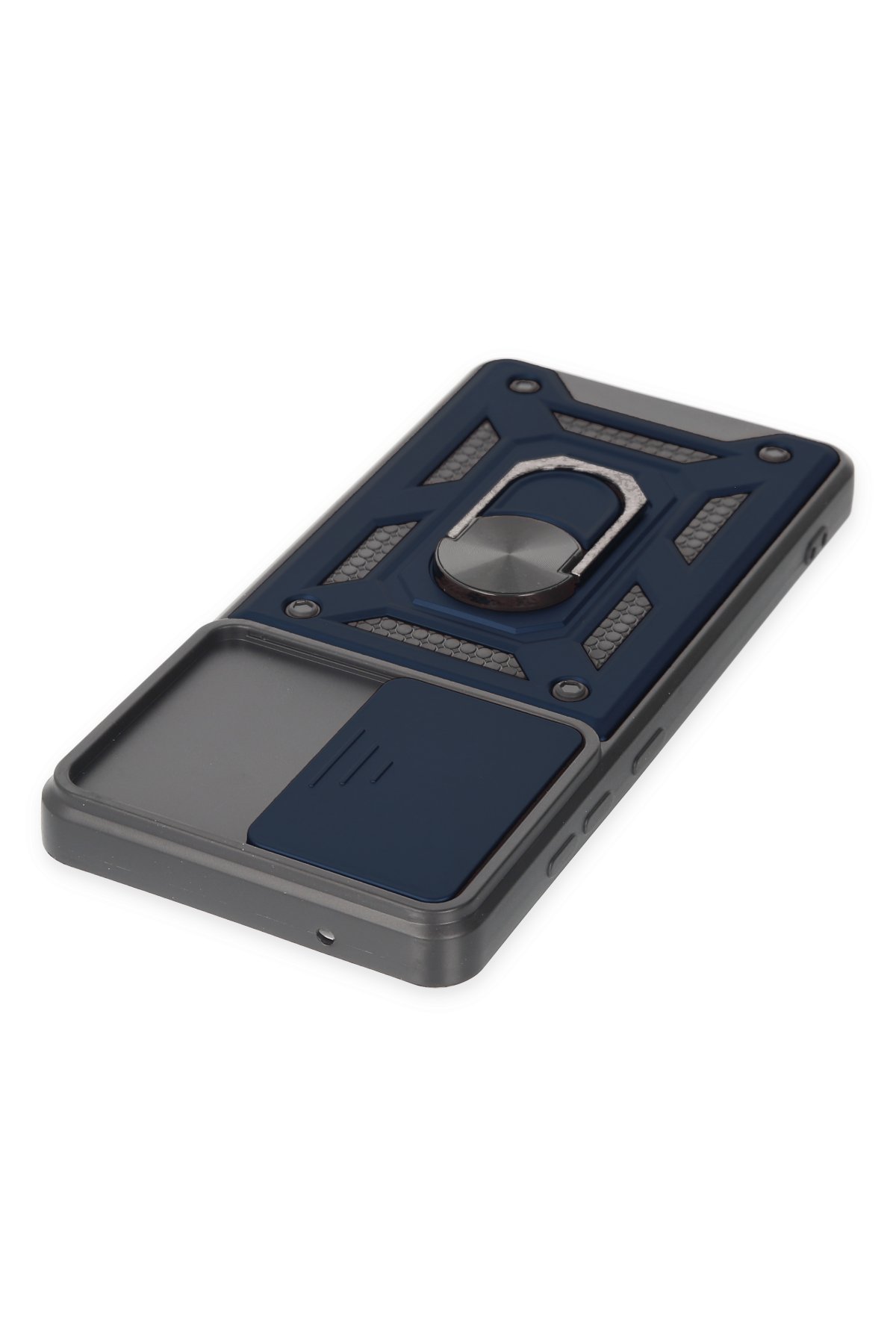 Newface Samsung Galaxy S20 FE Kılıf Pars Lens Yüzüklü Silikon - Yeşil