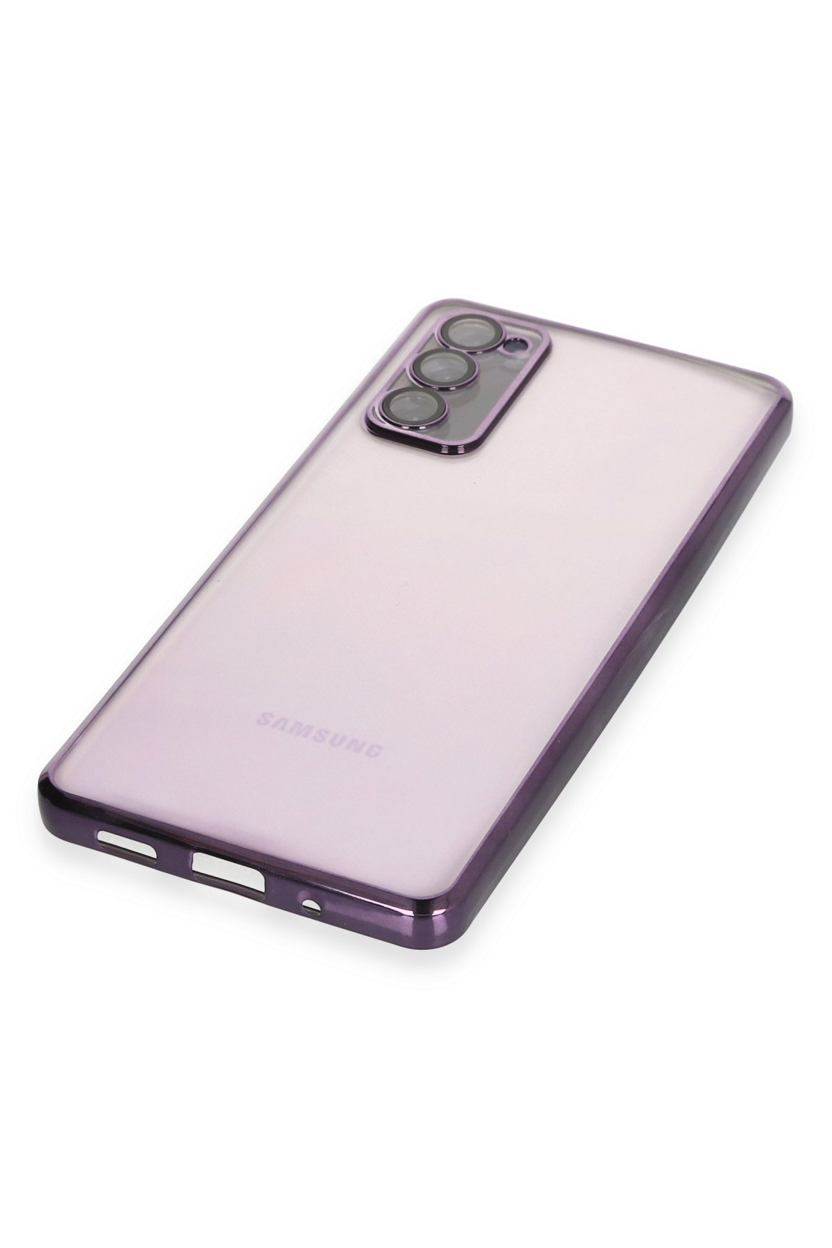 Newface Samsung Galaxy S20 FE Kılıf Nano içi Kadife Silikon - Lacivert