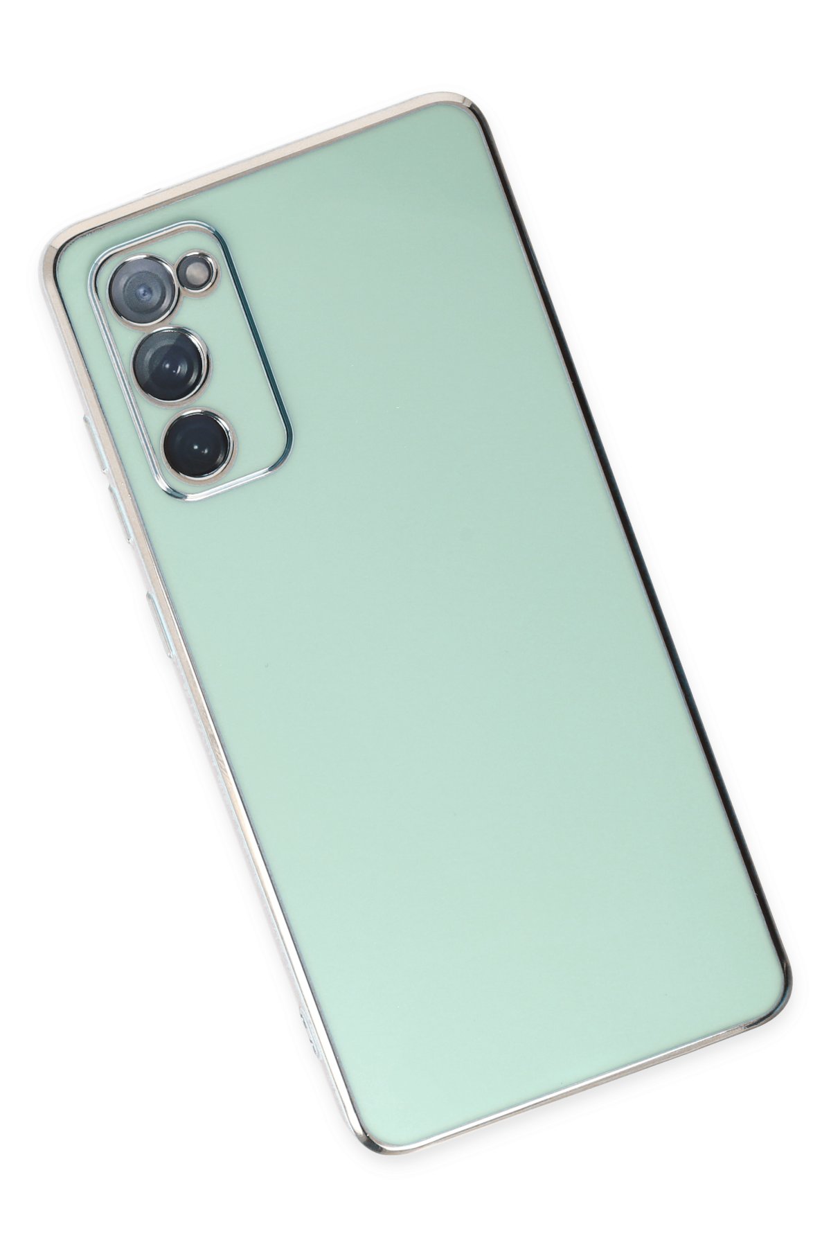 Newface Samsung Galaxy S20 FE Kılıf Montreal Yüzüklü Silikon Kapak - Sarı