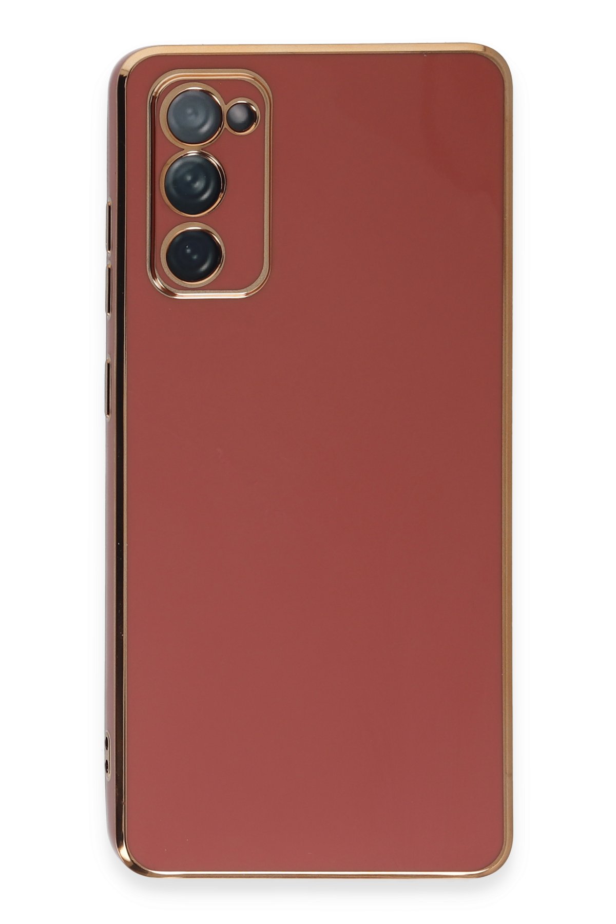 Newface Samsung Galaxy S20 FE Kılıf Pars Lens Yüzüklü Silikon - Lacivert