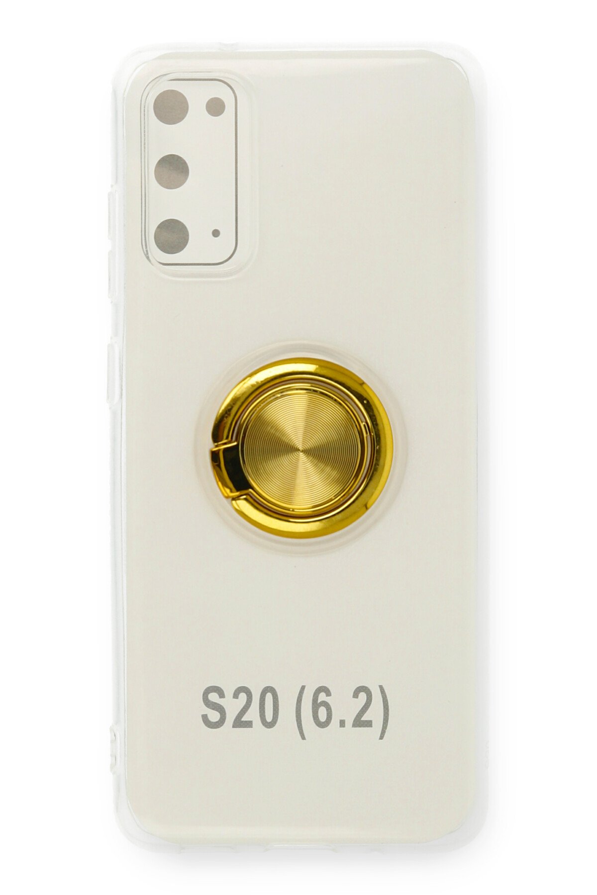 Newface Samsung Galaxy S20 Kılıf Lüx Şeffaf Silikon