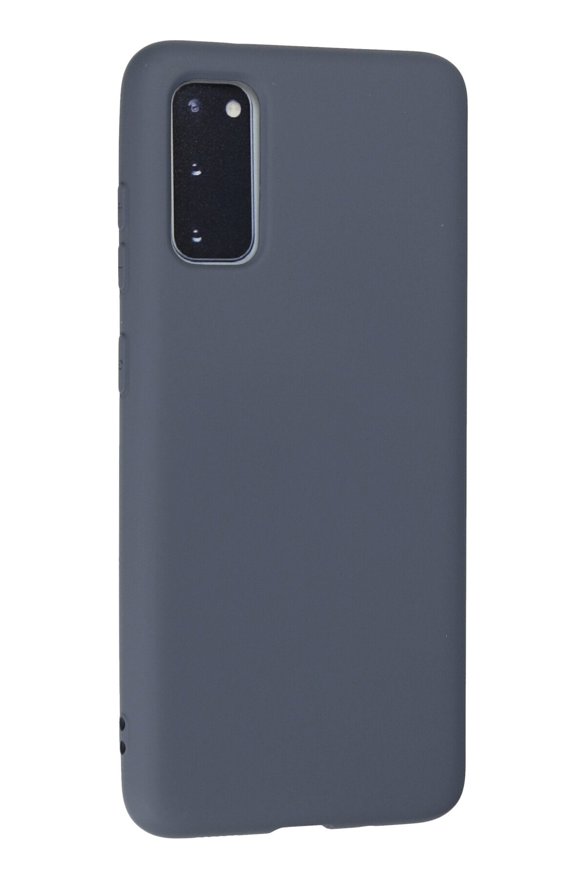 Newface Samsung Galaxy S20 Kılıf Volet Silikon - Mavi