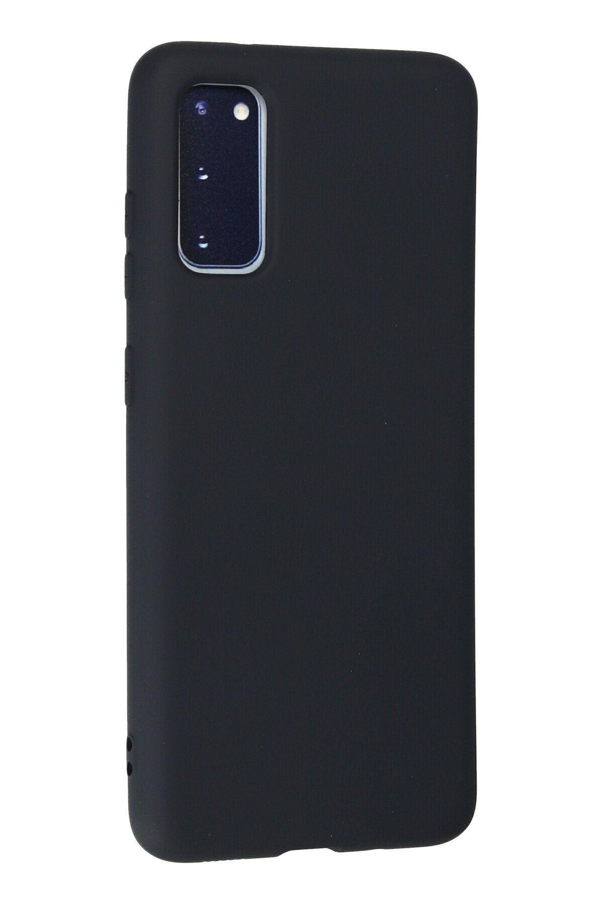 Newface Samsung Galaxy S20 Kılıf Volet Silikon - Mavi