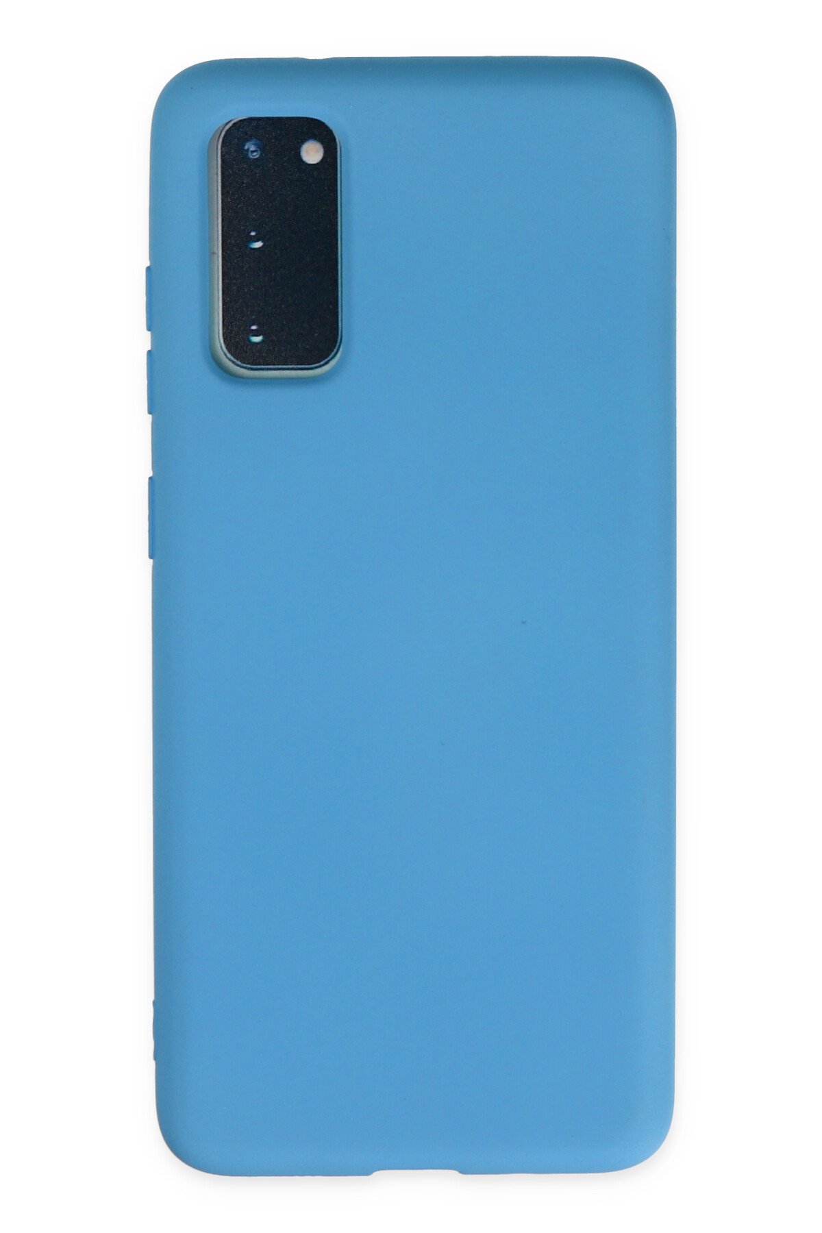 Newface Samsung Galaxy S20 Kılıf Volet Silikon - Kırmızı