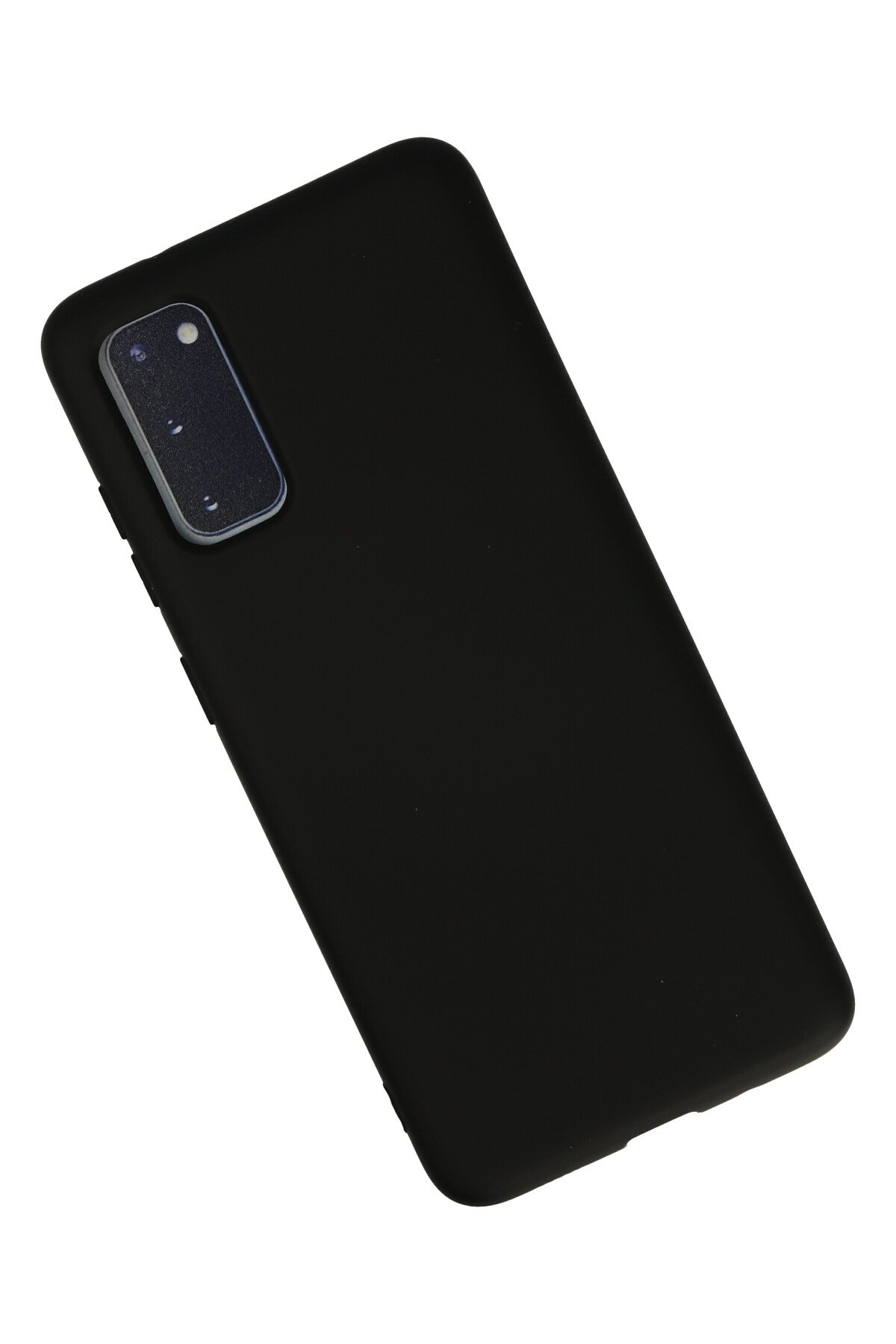 Newface Samsung Galaxy S20 Kılıf Nano içi Kadife Silikon - Koyu Yeşil