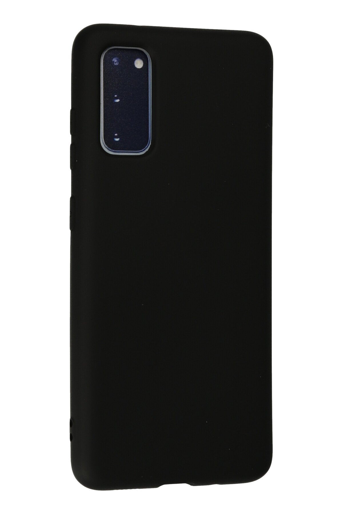 Newface Samsung Galaxy S20 Kılıf Nano içi Kadife Silikon - Koyu Yeşil