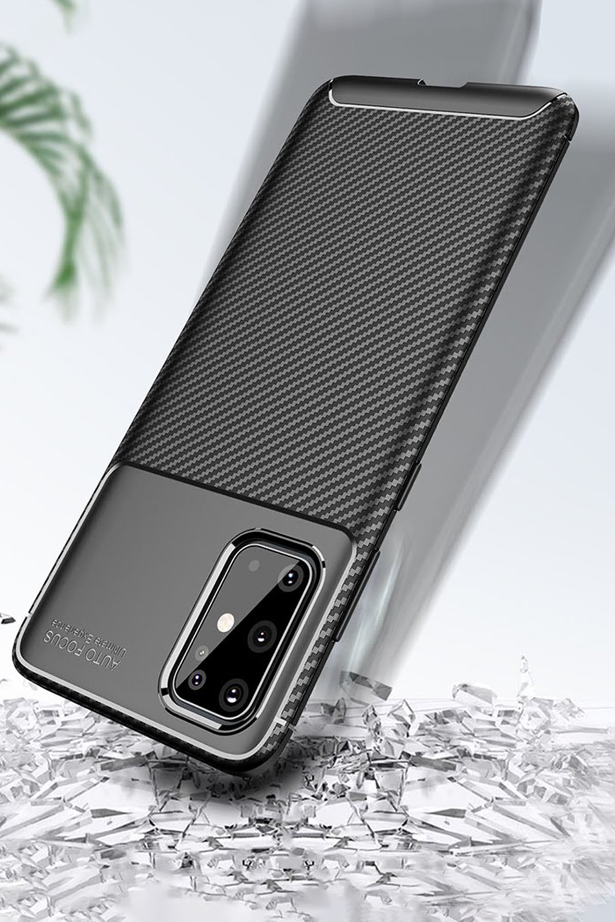 Newface Samsung Galaxy S20 Plus Kılıf Trend S Plus Kapaklı Kılıf - Gold