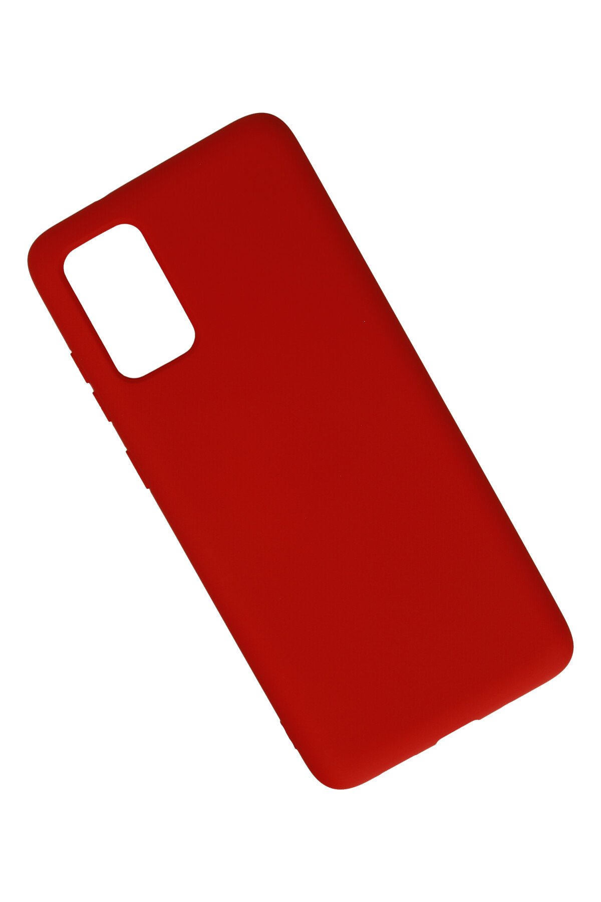 Newface Samsung Galaxy S20 Plus Kılıf Gros Yüzüklü Silikon - Kırmızı