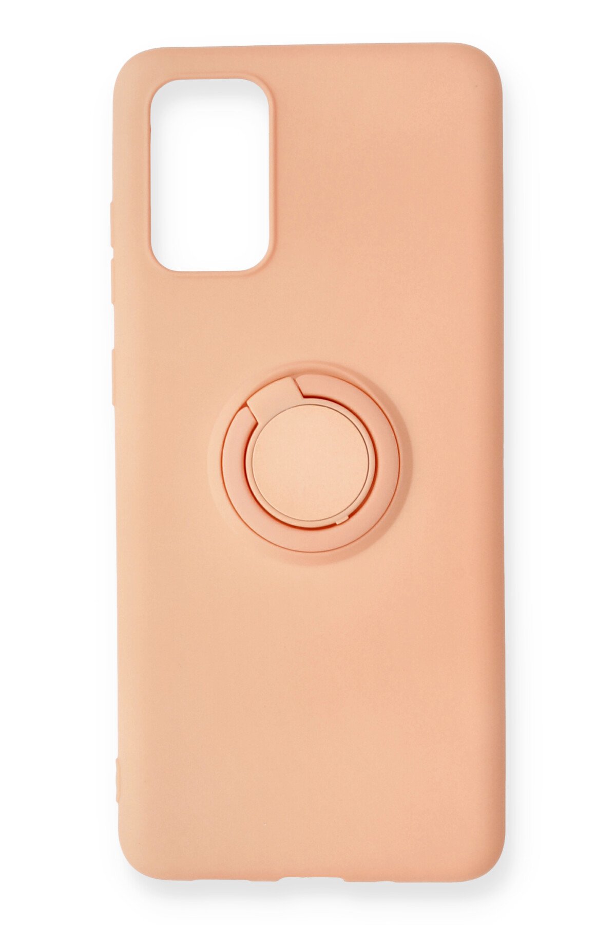 Newface Samsung Galaxy S20 Plus Kılıf Nano içi Kadife Silikon - Gri