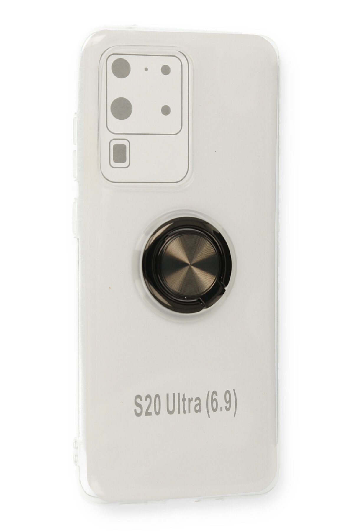 Newface Samsung Galaxy S20 Ultra Kılıf Nano içi Kadife Silikon - Pudra