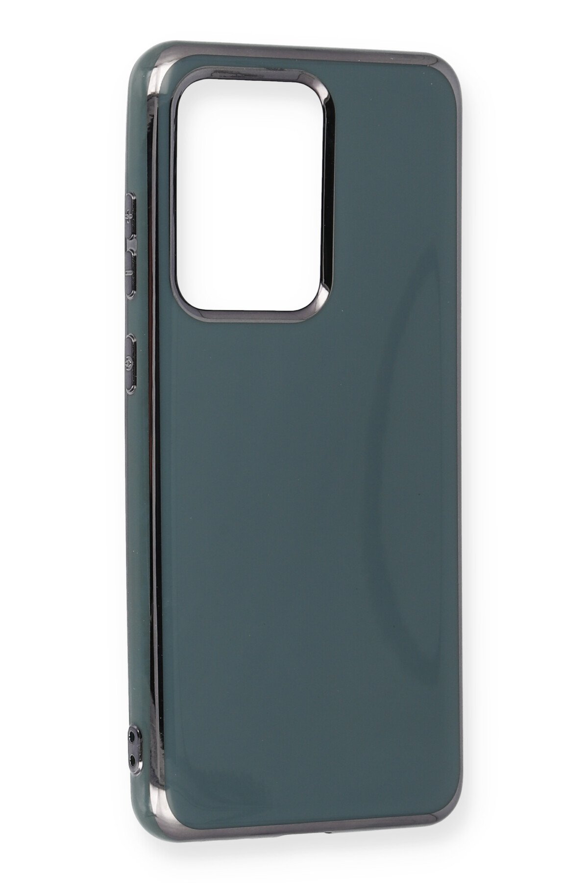 Newface Samsung Galaxy S20 Ultra Kılıf Nano içi Kadife  Silikon - Lacivert