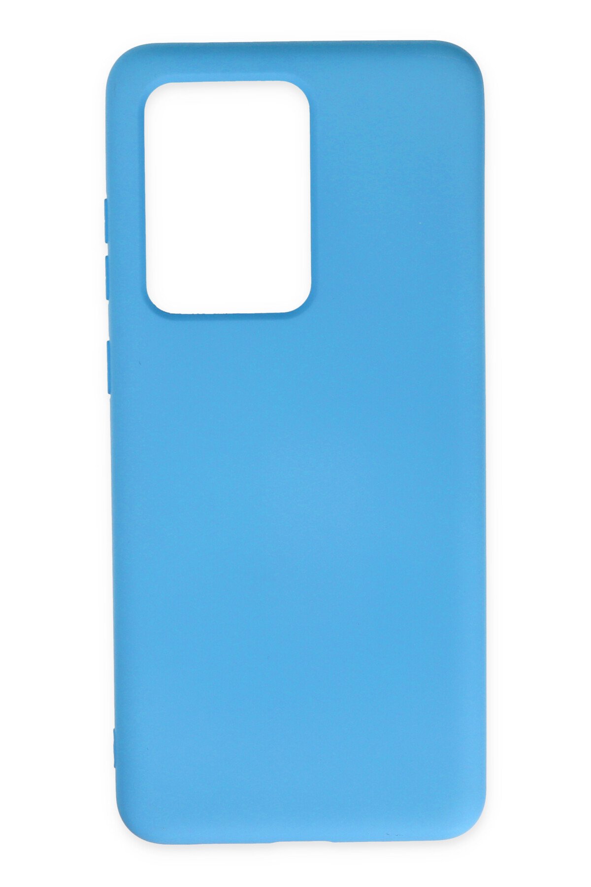 Newface Samsung Galaxy S20 Ultra Kılıf Nano içi Kadife Silikon - Koyu Yeşil