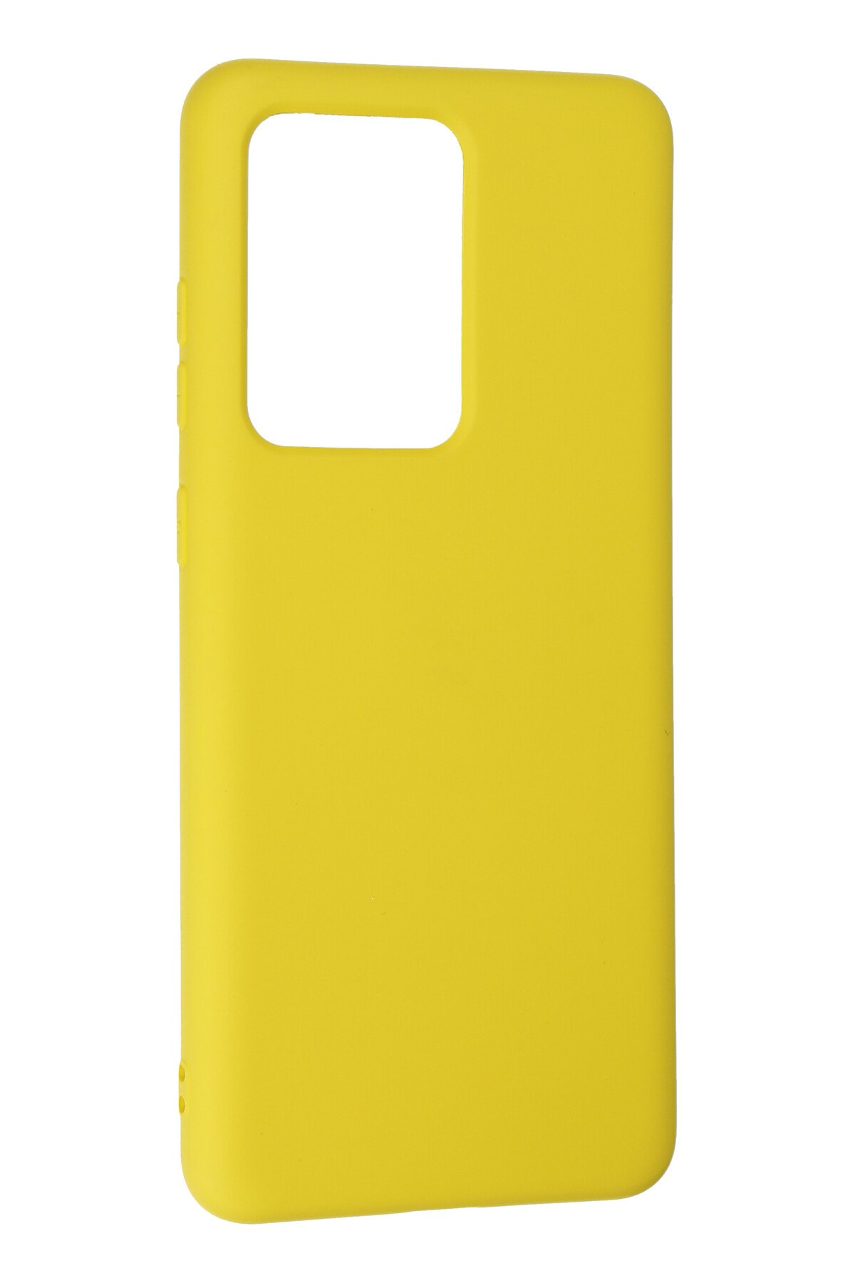 Newface Samsung Galaxy S20 Ultra Kılıf Nano içi Kadife Silikon - Lacivert