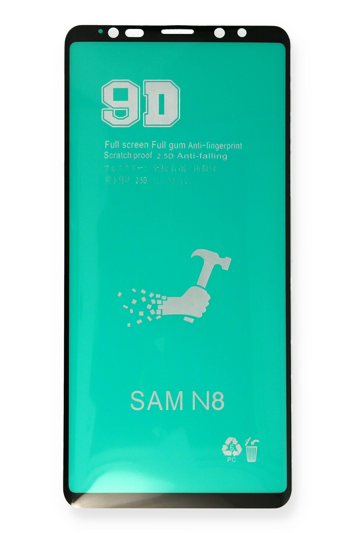 Newface Samsung Galaxy S9 Kılıf Simli Katmanlı Silikon - Rose