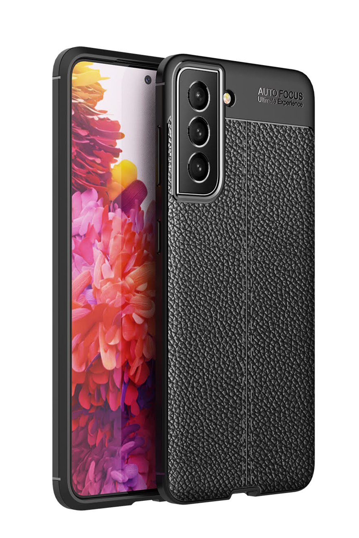 Newface Samsung Galaxy S21 FE Kılıf Optimum Silikon - Kırmızı
