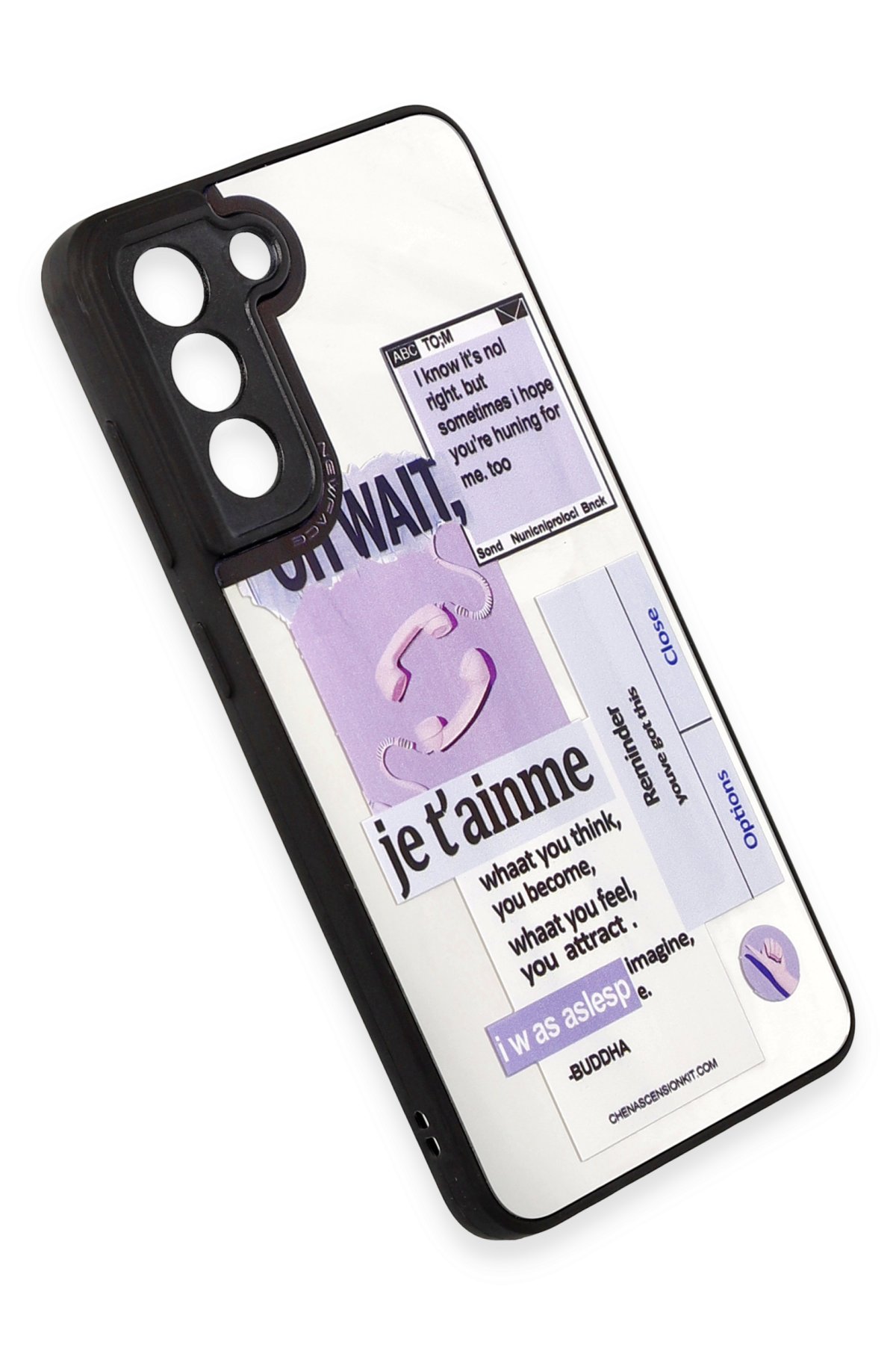 Newface Samsung Galaxy S21 FE Kılıf Platin Kamera Koruma Silikon - Kırmızı