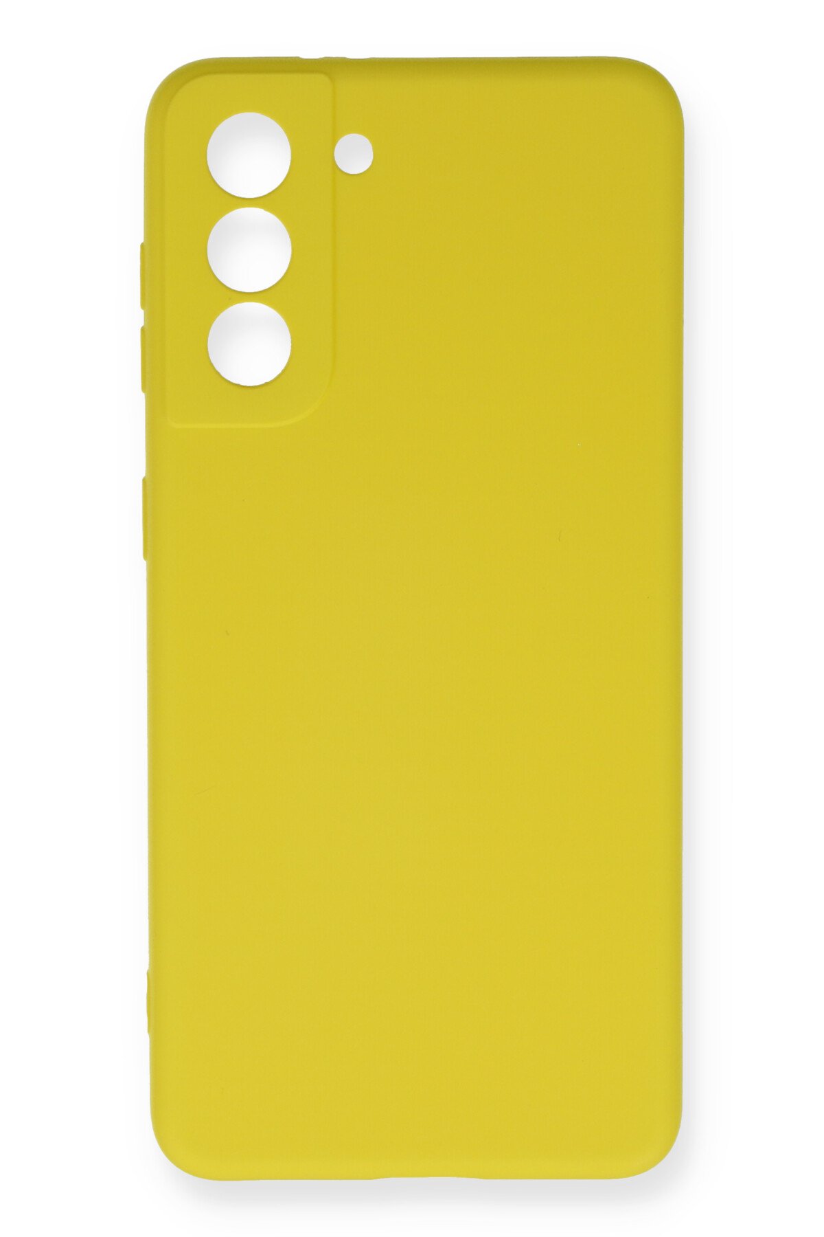 Newface Samsung Galaxy S21 FE Kılıf Nano içi Kadife Silikon - Gri