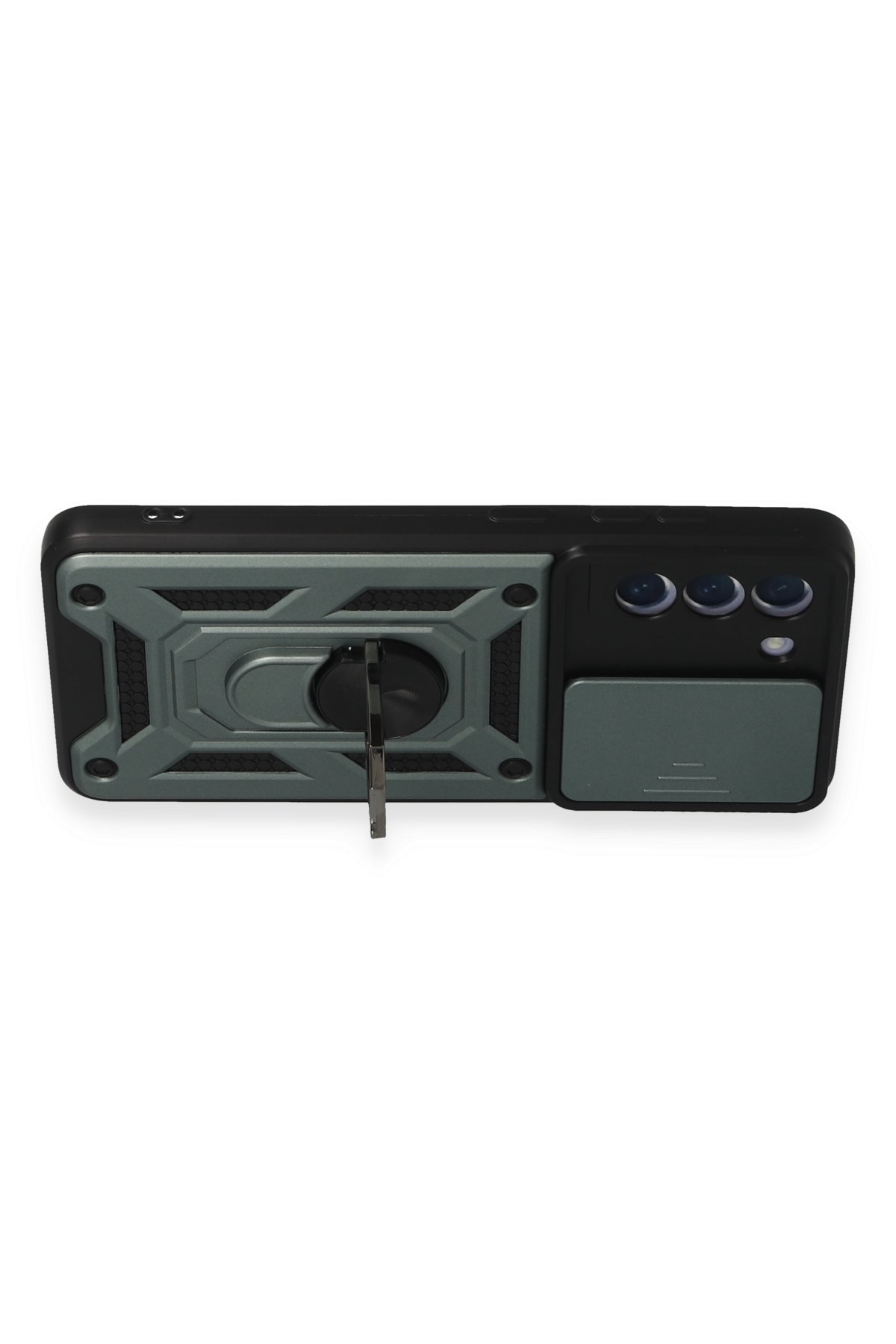 Newface Samsung Galaxy S21 FE Kılıf Auto Focus Kapak - Kırmızı