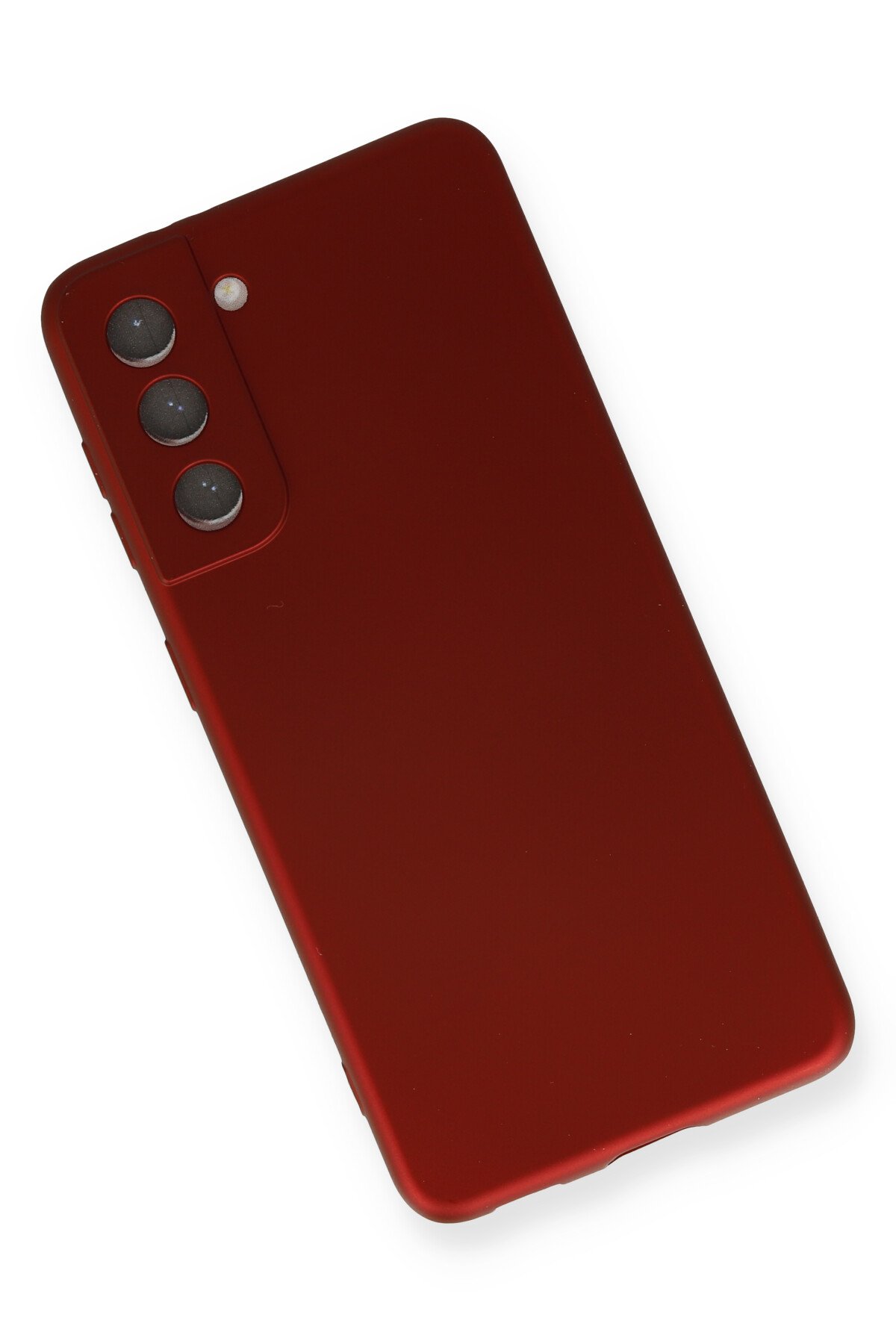 Newface Samsung Galaxy S21 FE Kılıf Platin Silikon - Sarı