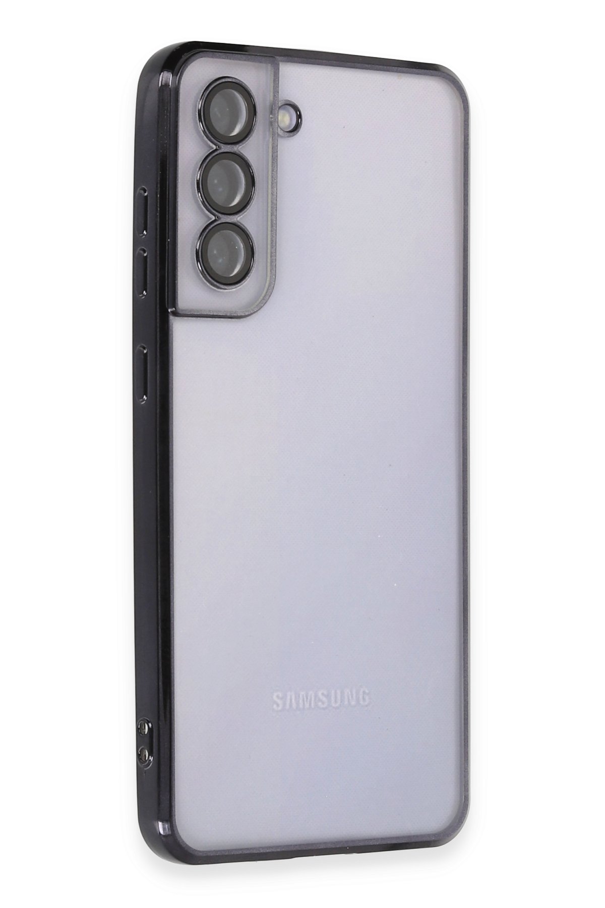 Newface Samsung Galaxy S21 FE Kılıf Volet Silikon - Pembe