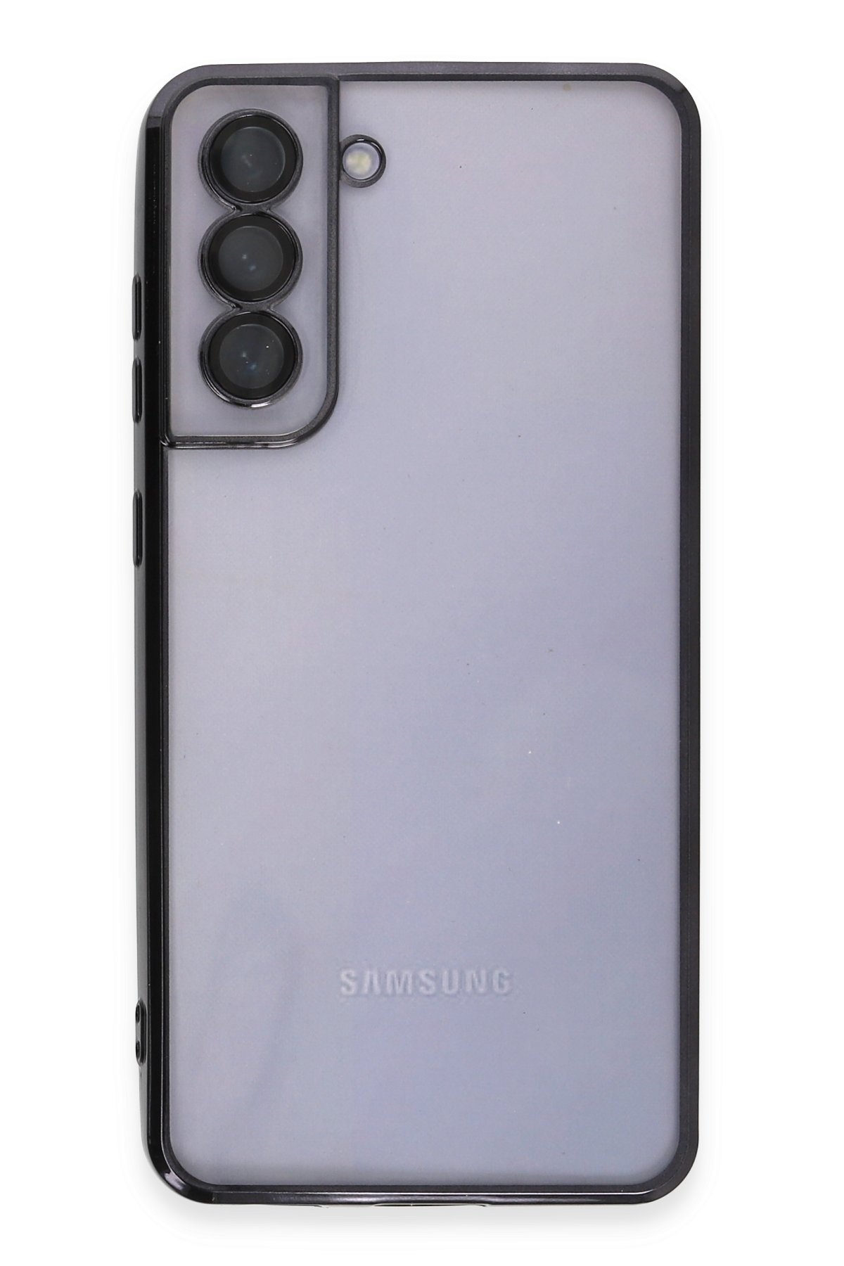 Newface Samsung Galaxy S21 FE Kılıf Volet Silikon - Pembe