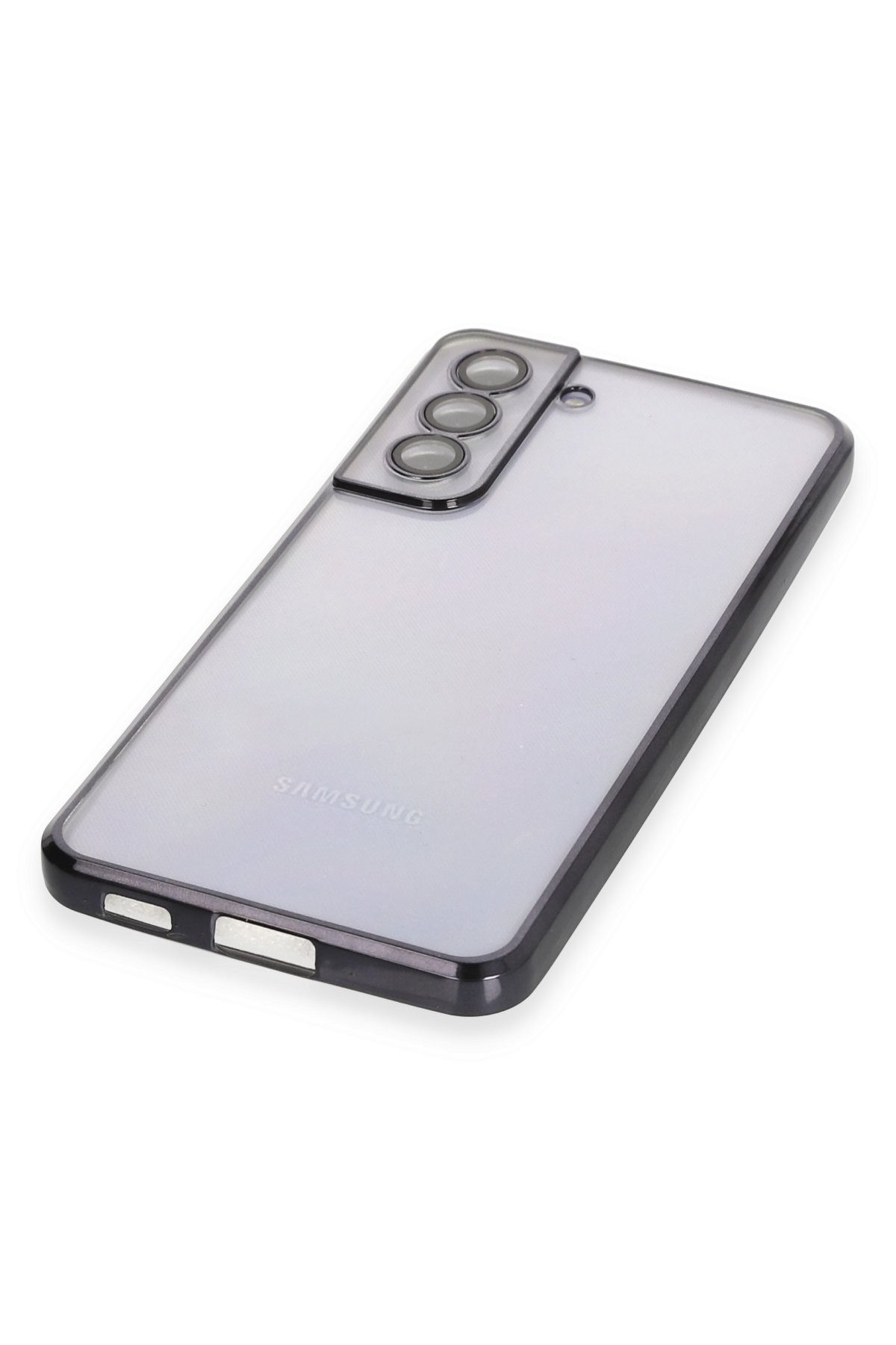 Newface Samsung Galaxy S21 FE Kılıf Volet Silikon - Pembe