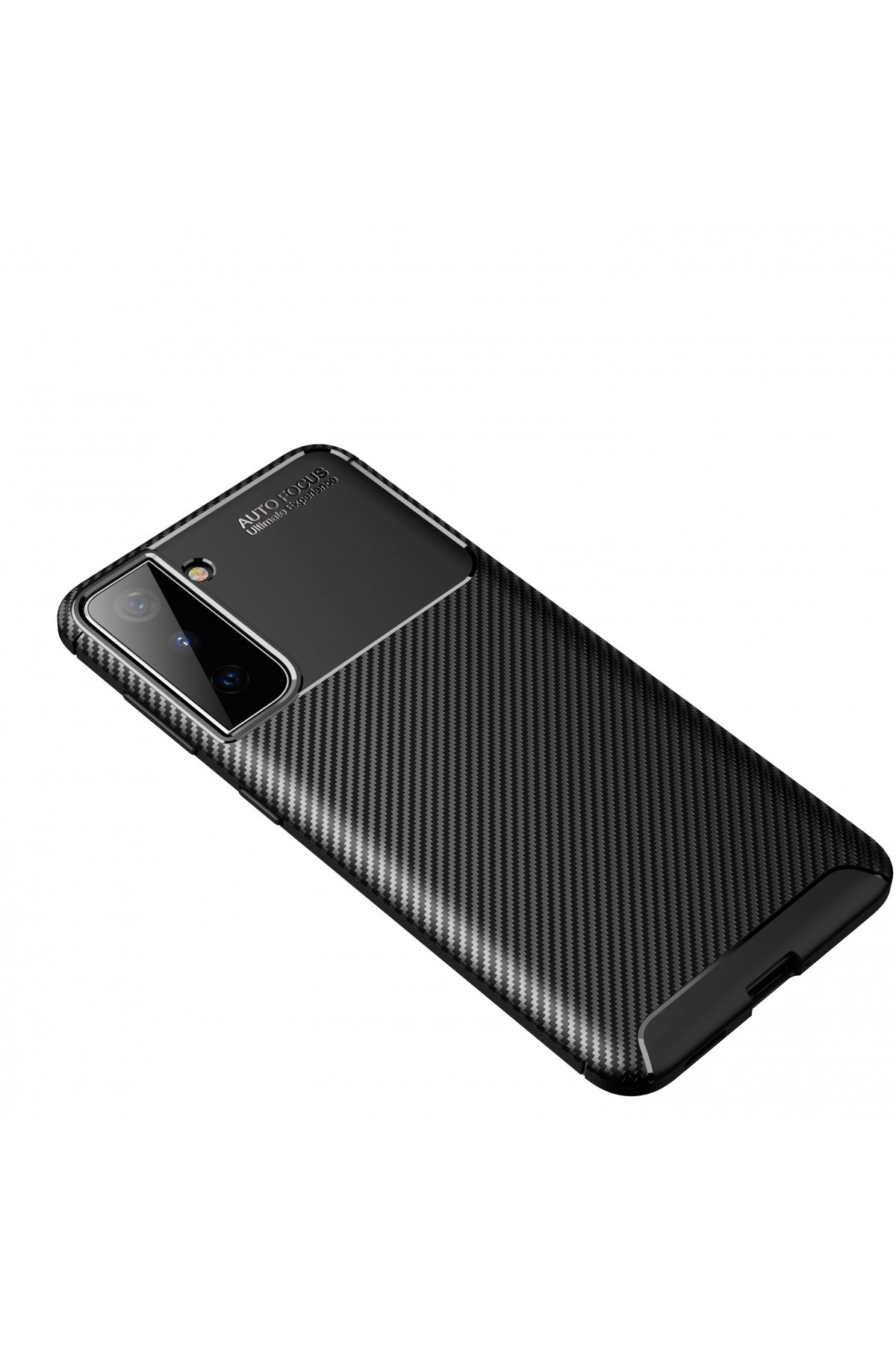 Newface Samsung Galaxy S21 Kılıf Sofya Yüzüklü Silikon Kapak - Lacivert