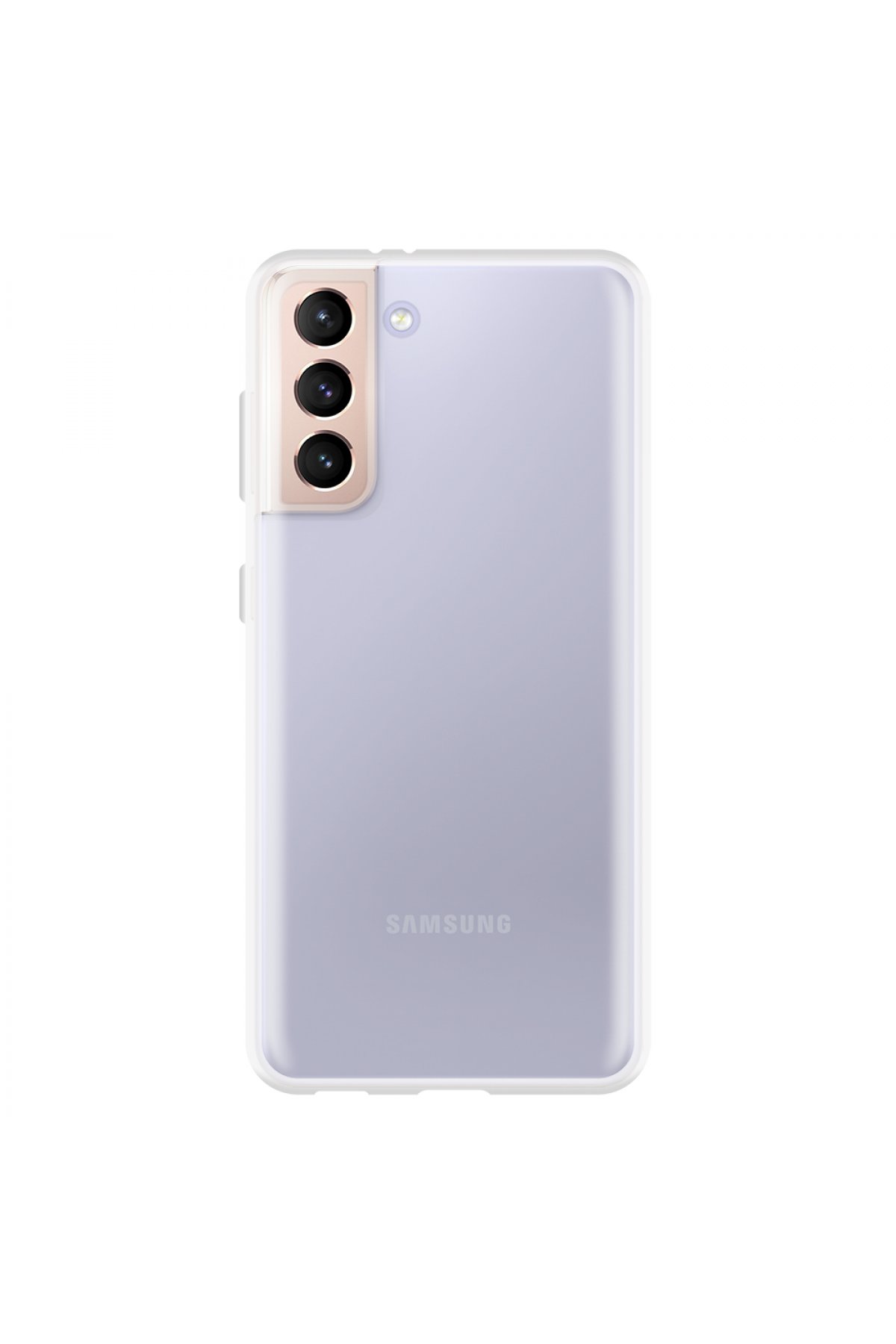 Newface Samsung Galaxy S21 Kılıf Nano içi Kadife Silikon - Lila