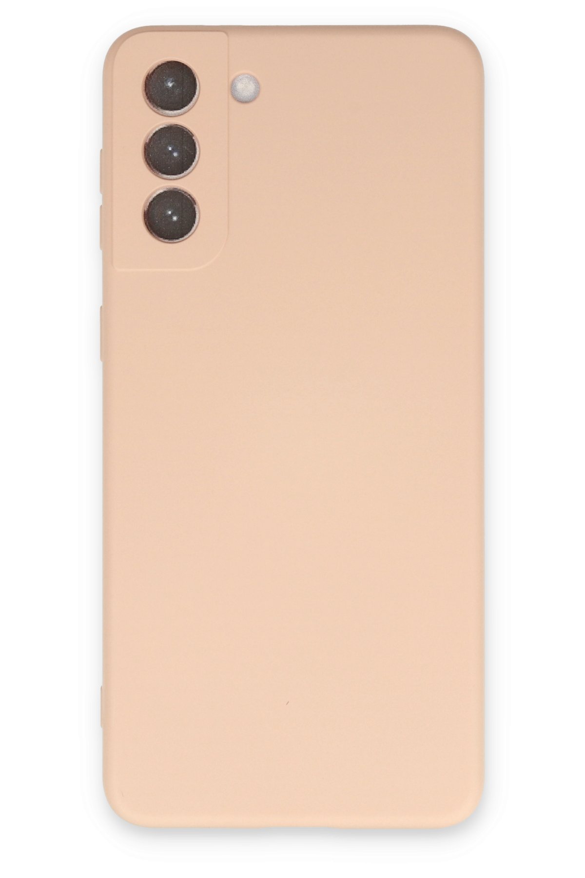 Newface Samsung Galaxy S21 Kılıf First Silikon - Sarı