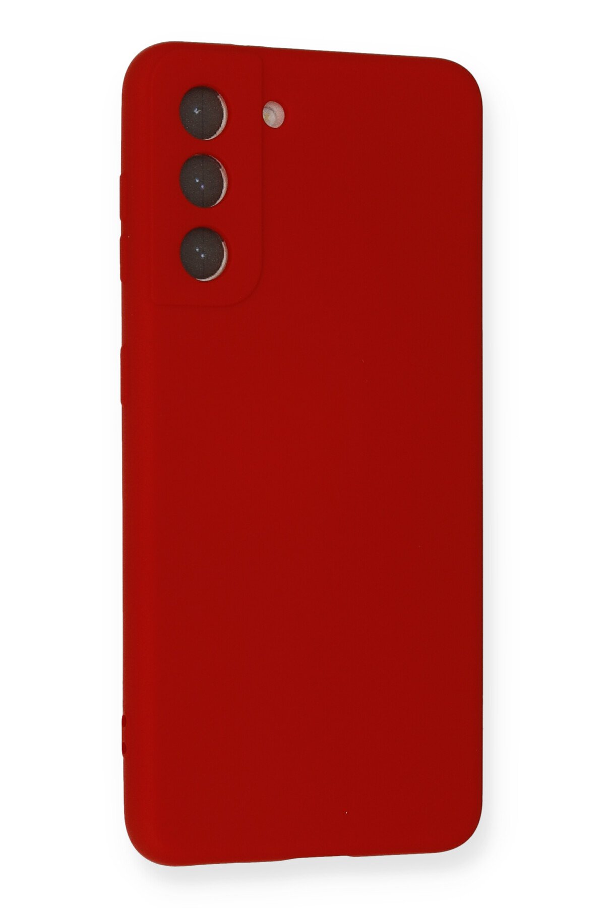 Newface Samsung Galaxy S21 Kılıf Nano içi Kadife Silikon - Lila