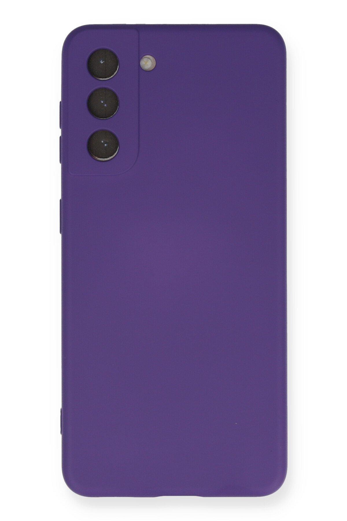 Newface Samsung Galaxy S21 Kılıf First Silikon - Sarı