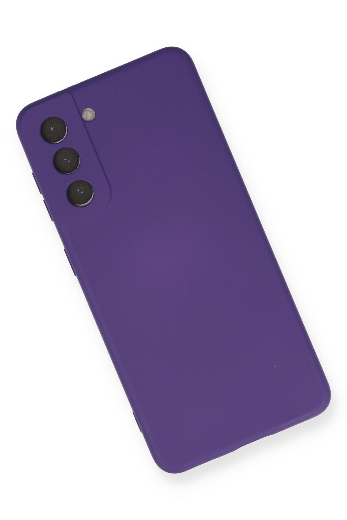 Newface Samsung Galaxy S21 Kılıf First Silikon - Sarı