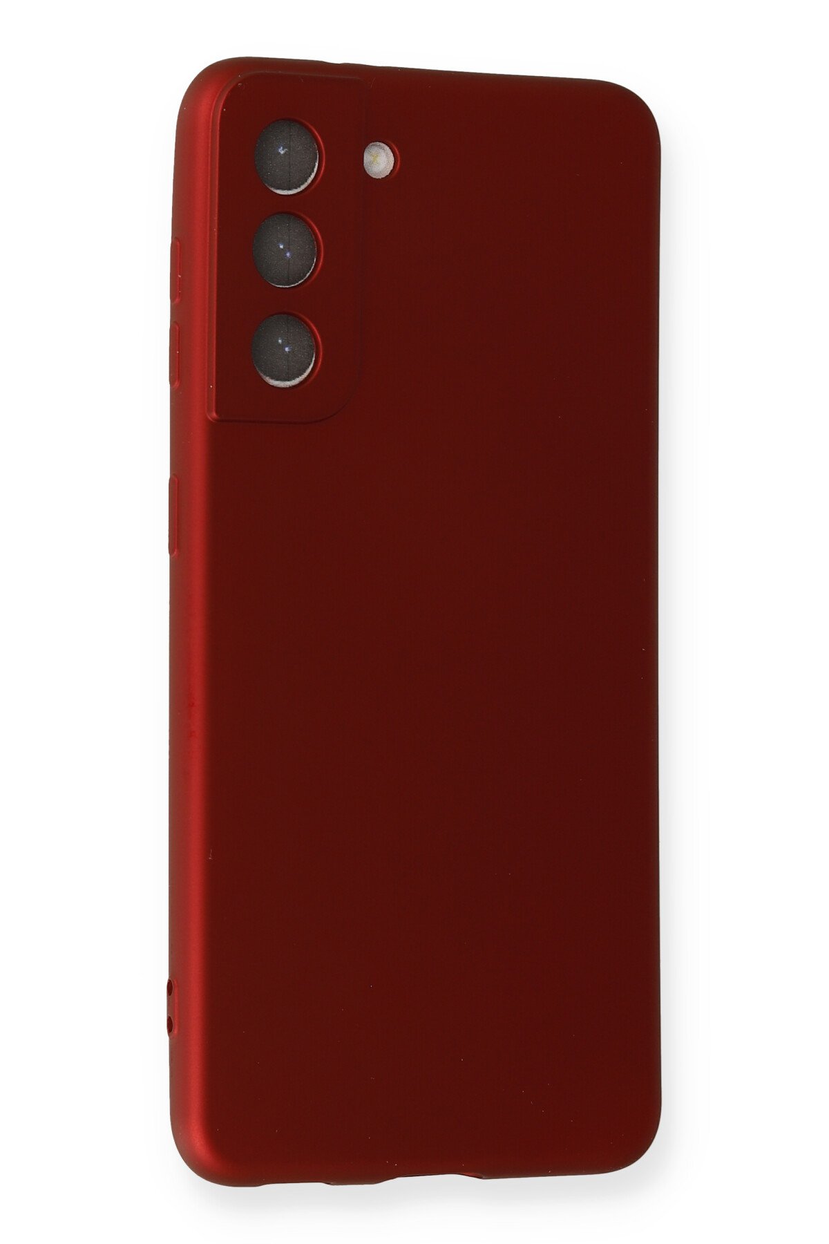 Newface Samsung Galaxy S21 Kılıf Nano içi Kadife Silikon - Lila