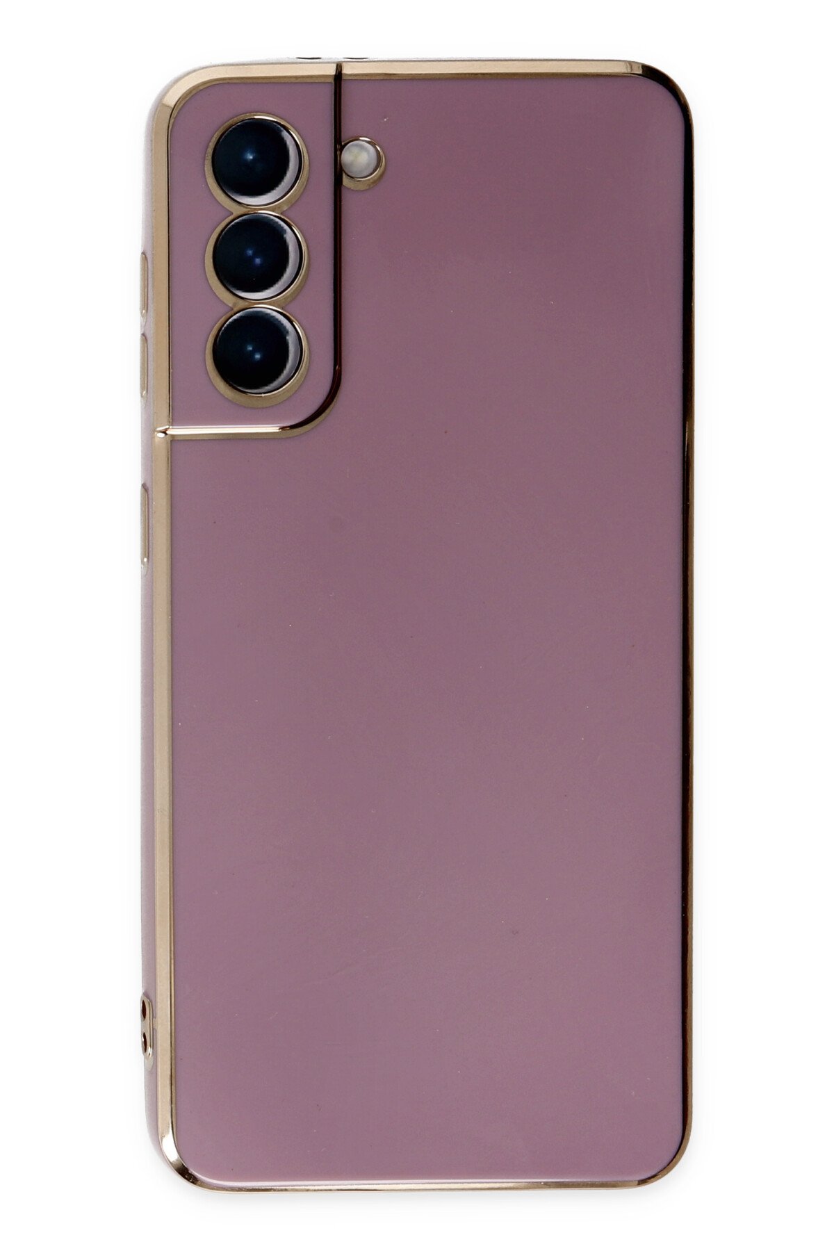 Newface Samsung Galaxy S21 Kılıf Sofya Yüzüklü Silikon Kapak - Siyah