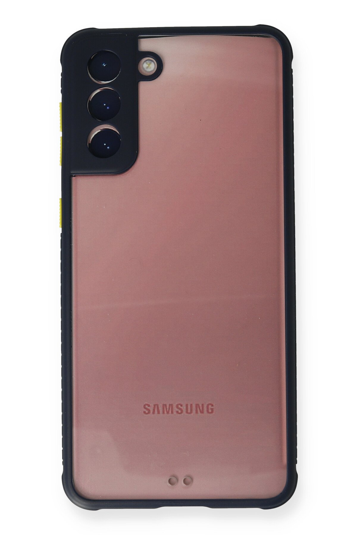 Newface Samsung Galaxy S21 Plus Kılıf First Silikon - Bordo