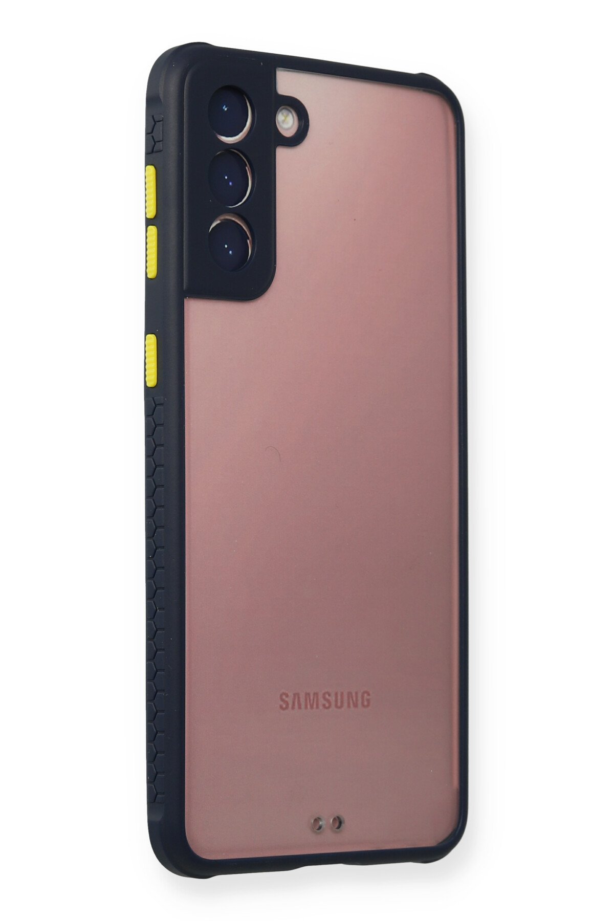 Newface Samsung Galaxy S21 Plus Kılıf First Silikon - Bordo