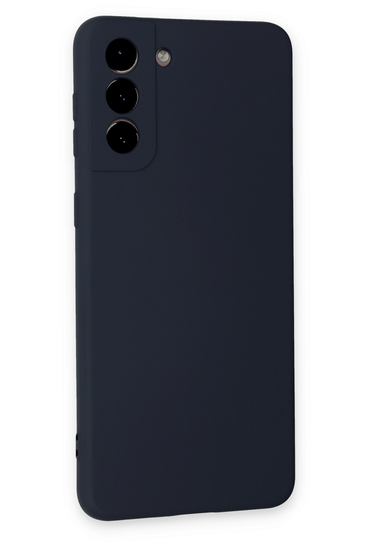 Newface Samsung Galaxy S21 Plus Kılıf Platin Silikon - Sarı