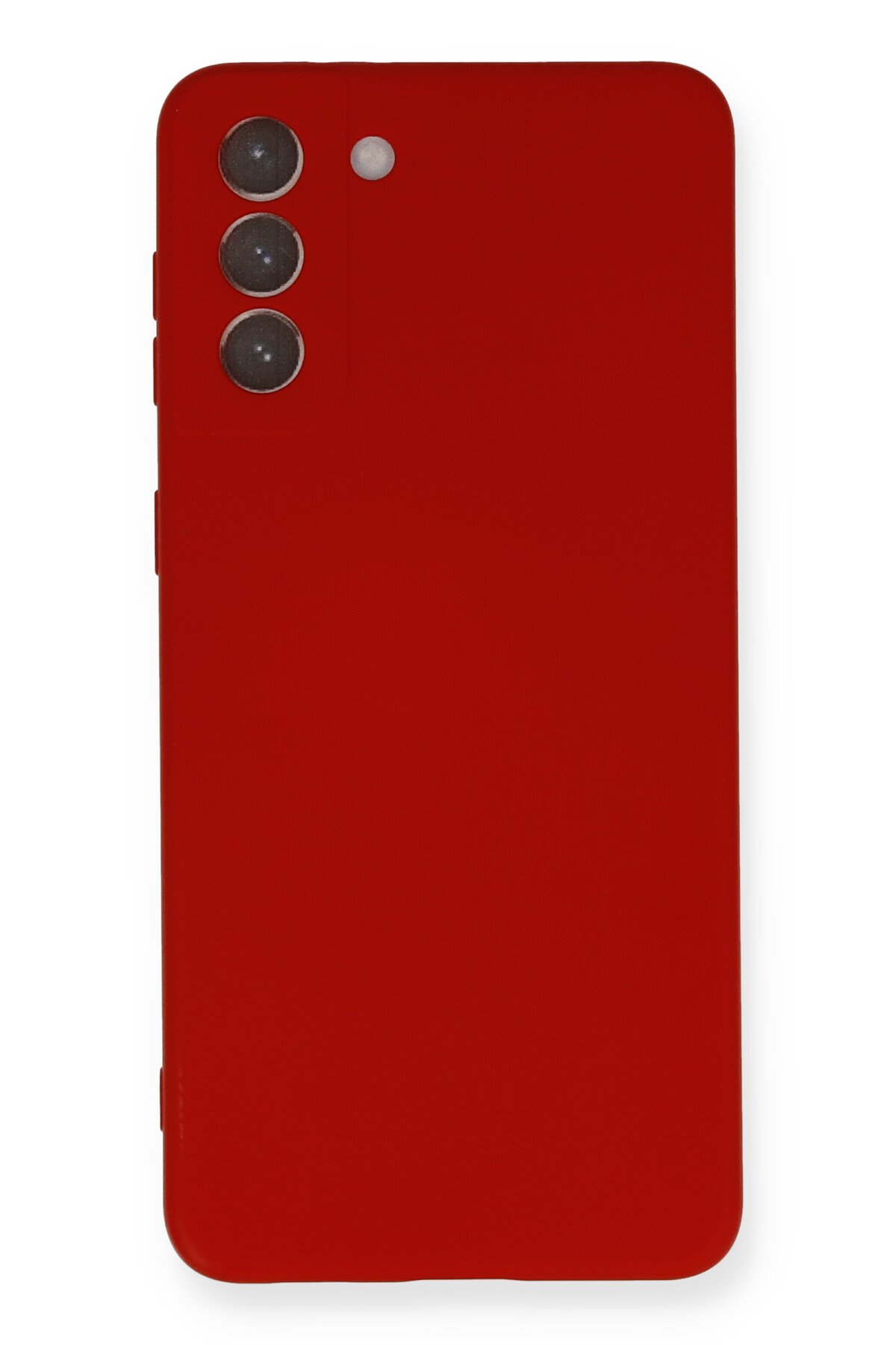 Newface Samsung Galaxy S21 Plus Kılıf Nano içi Kadife Silikon - Mavi