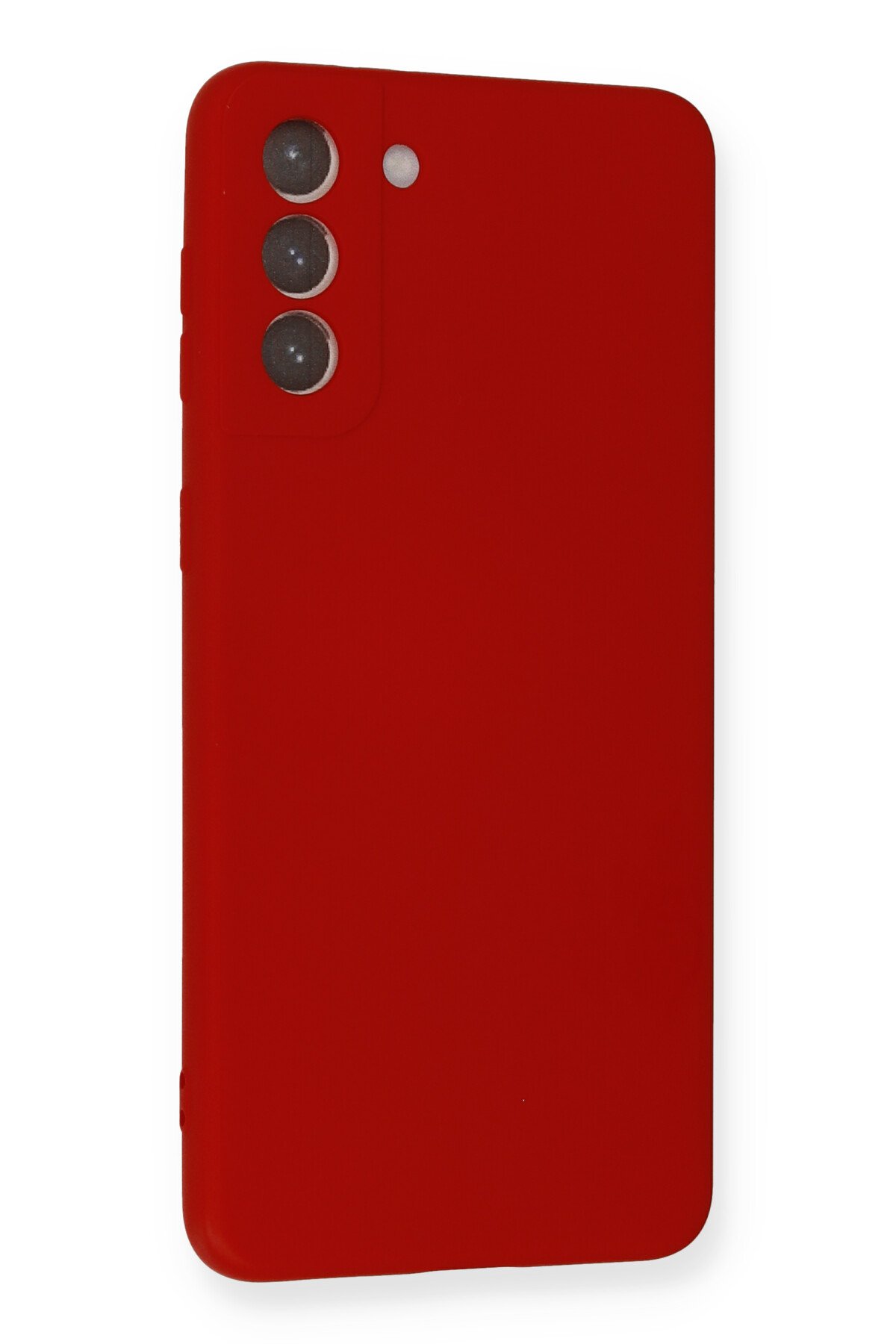 Newface Samsung Galaxy S21 Plus Kılıf Nano içi Kadife Silikon - Mavi