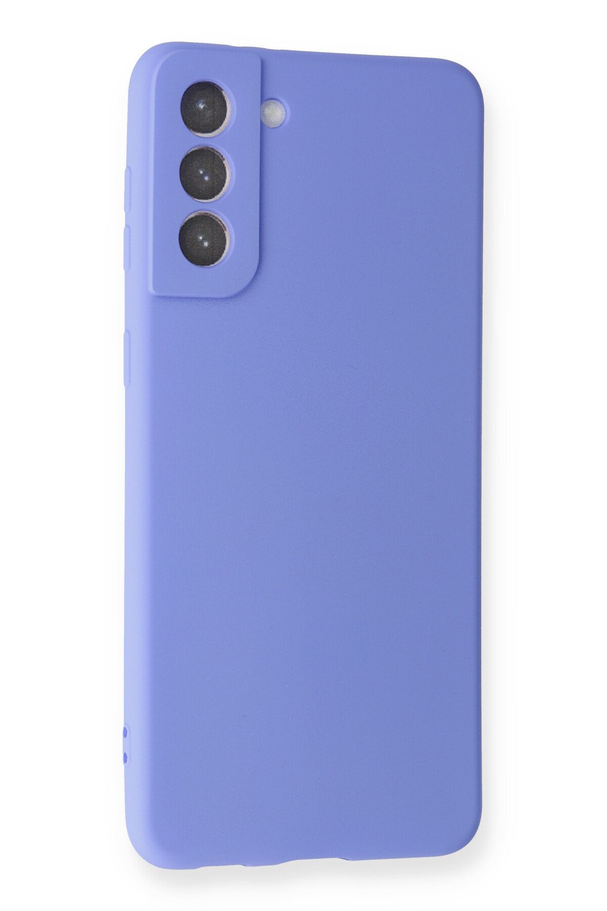 Newface Samsung Galaxy S21 Plus Kılıf Platin Silikon - Kırmızı