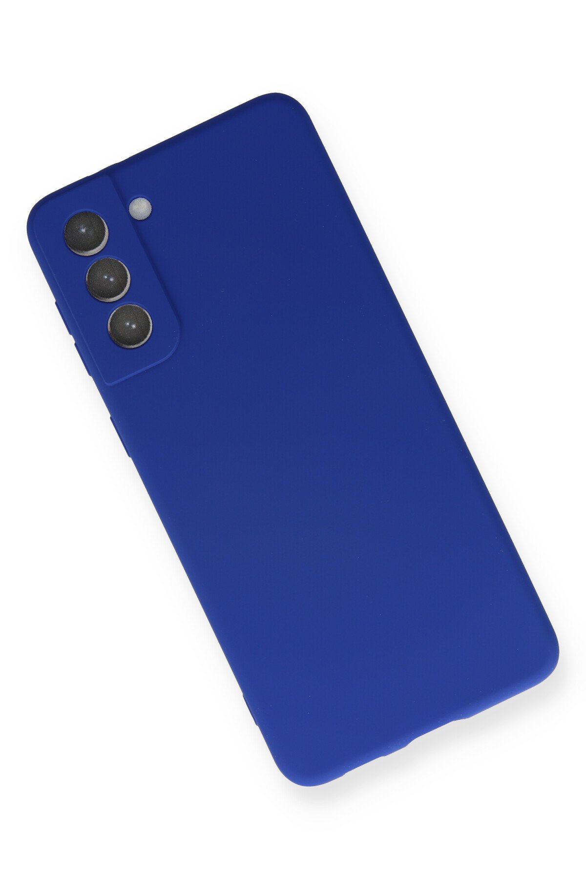 Newface Samsung Galaxy S21 Plus Kılıf Range Yüzüklü Silikon - Kırmızı