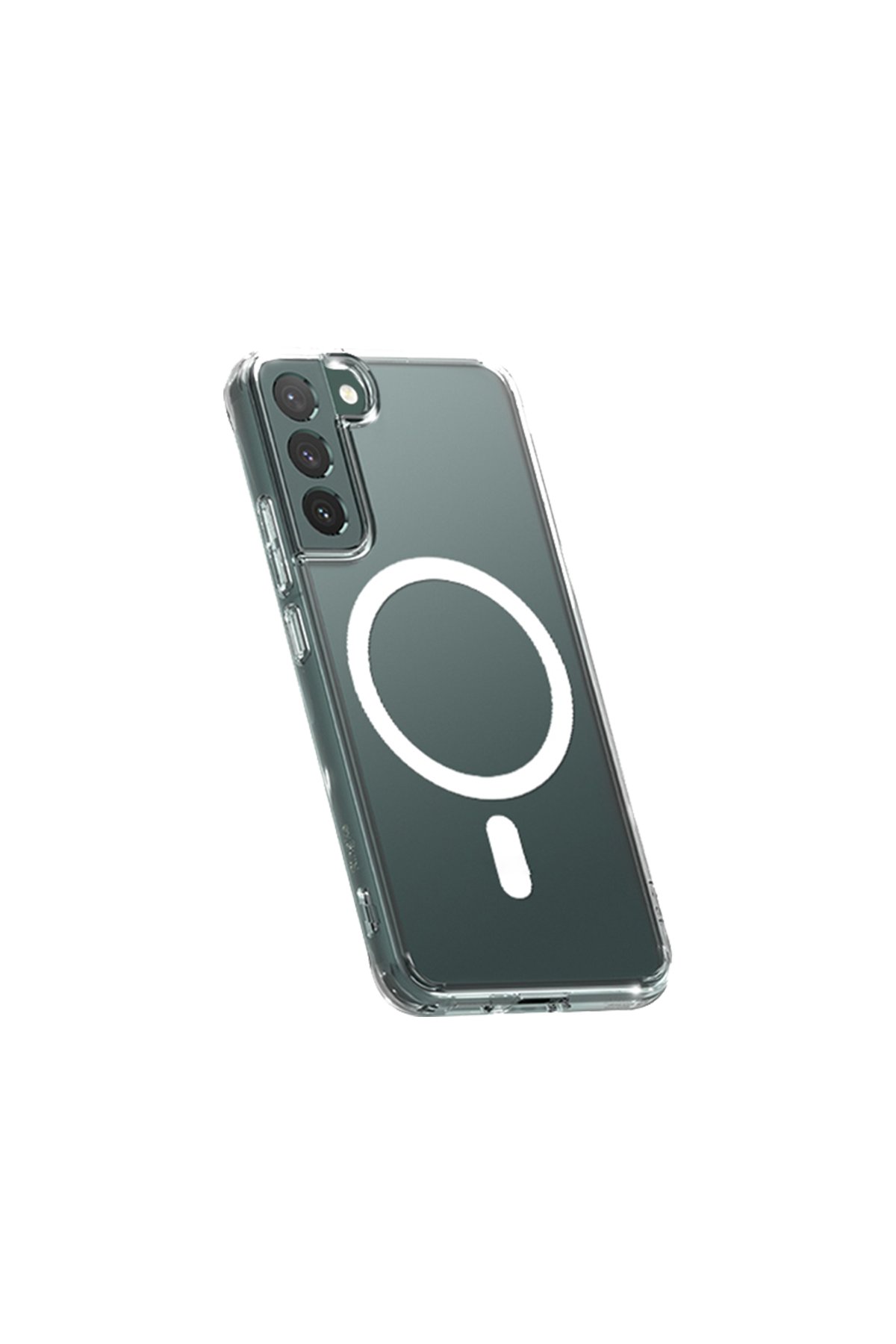 Newface Samsung Galaxy S22 Kılıf Kross Magneticsafe Kapak - Mor