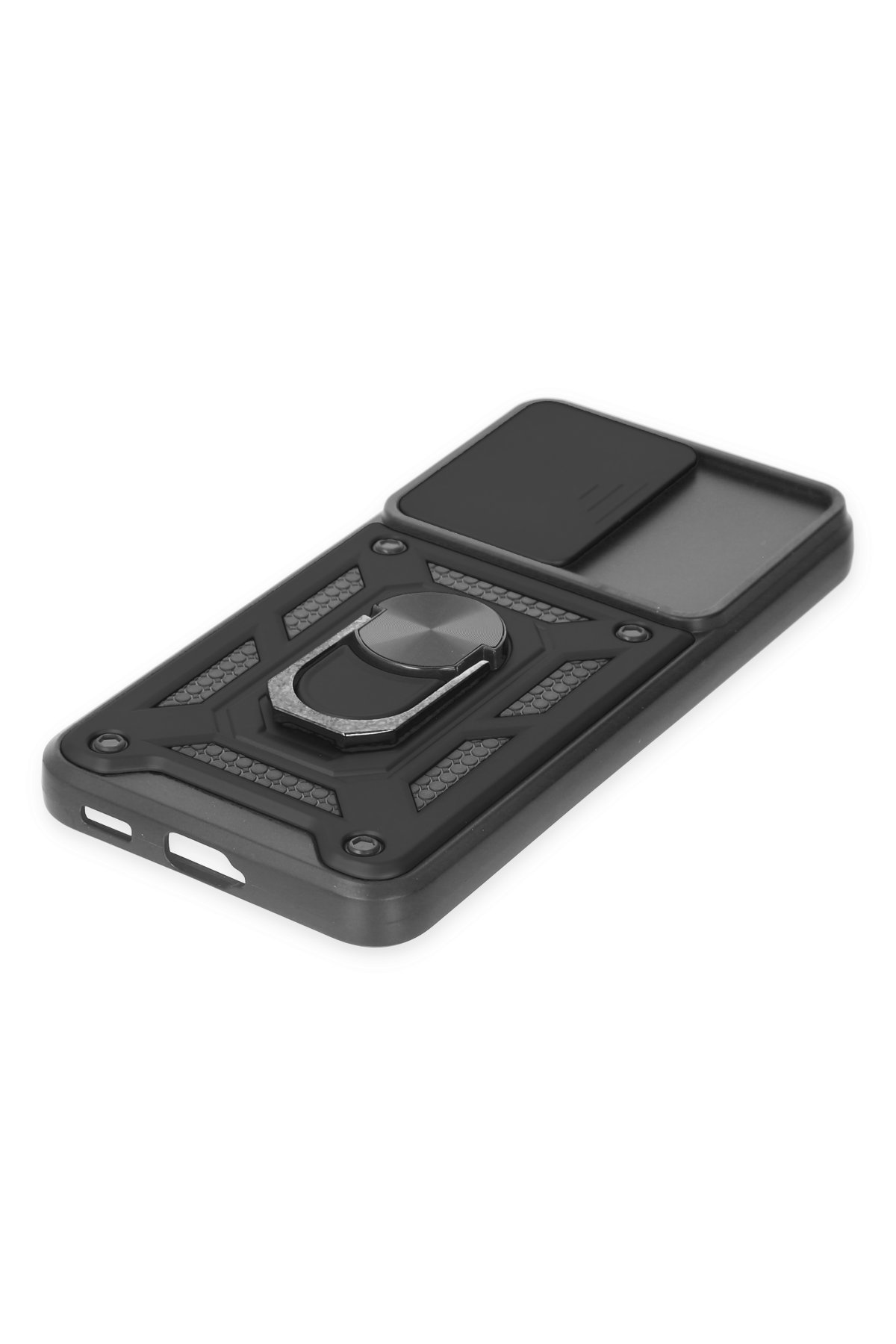 Newface Samsung Galaxy S22 Kılıf Razer Lensli Silikon - Gold