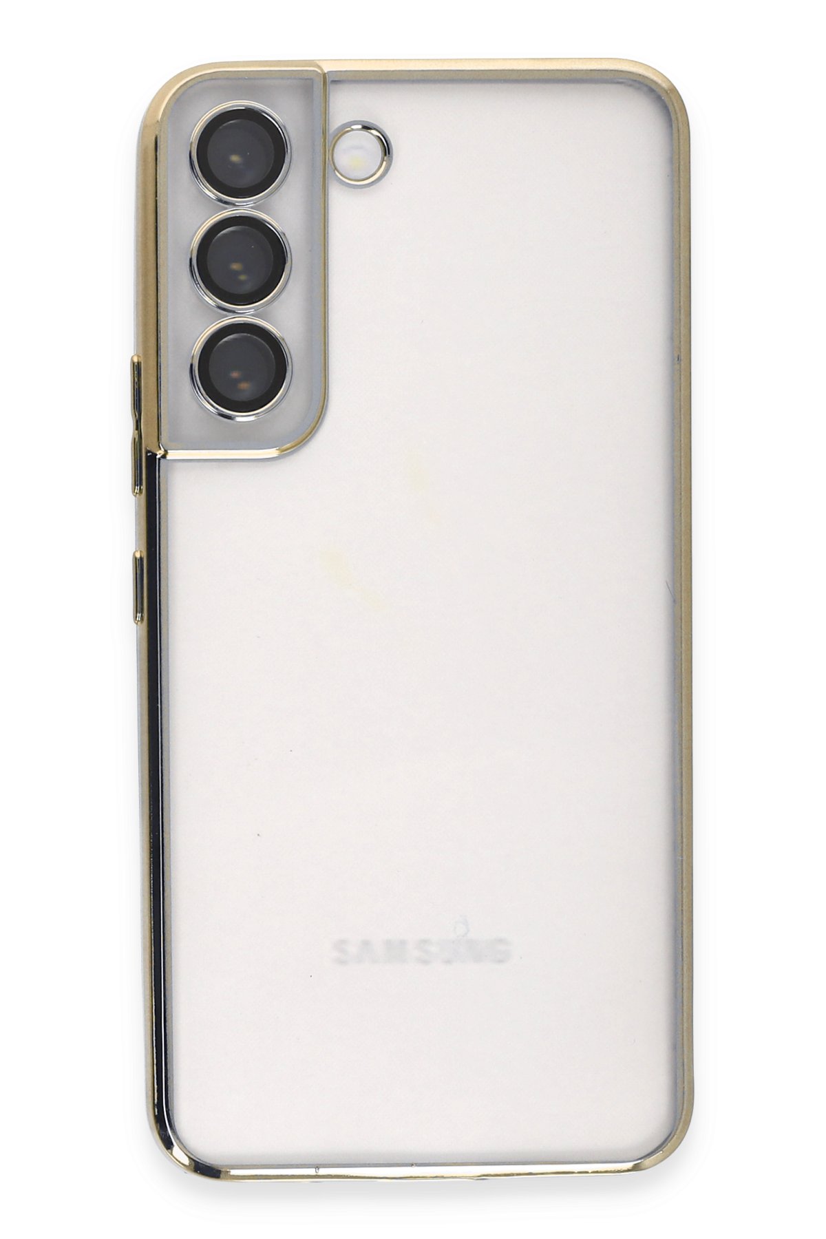 Newface Samsung Galaxy S22 Kılıf First Silikon - Siyah