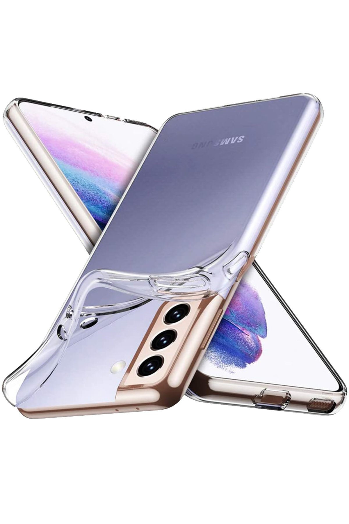 Newface Samsung Galaxy S22 Plus Kılıf Nano içi Kadife Silikon - Pudra