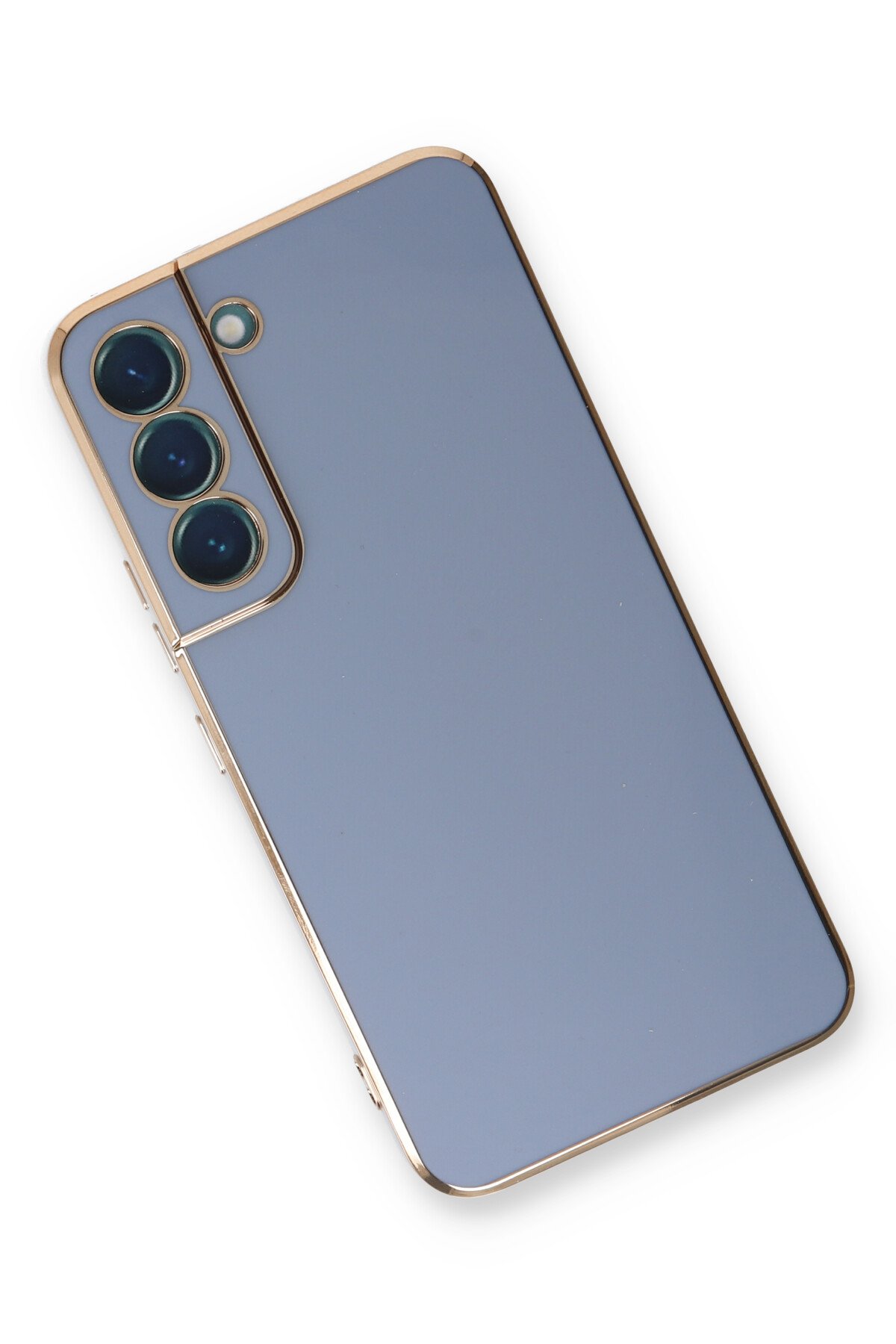 Newface Samsung Galaxy S22 Plus Kılıf Optimum Silikon - Lacivert