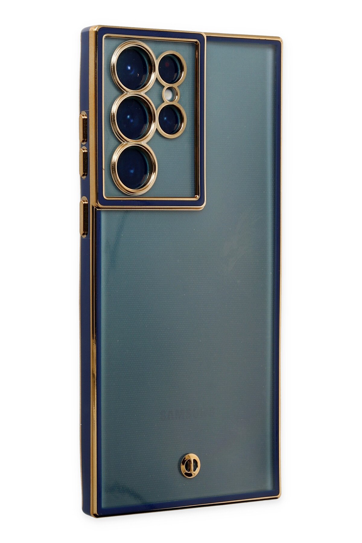 Newface Samsung Galaxy S22 Ultra Kılıf Volet Silikon - Pembe