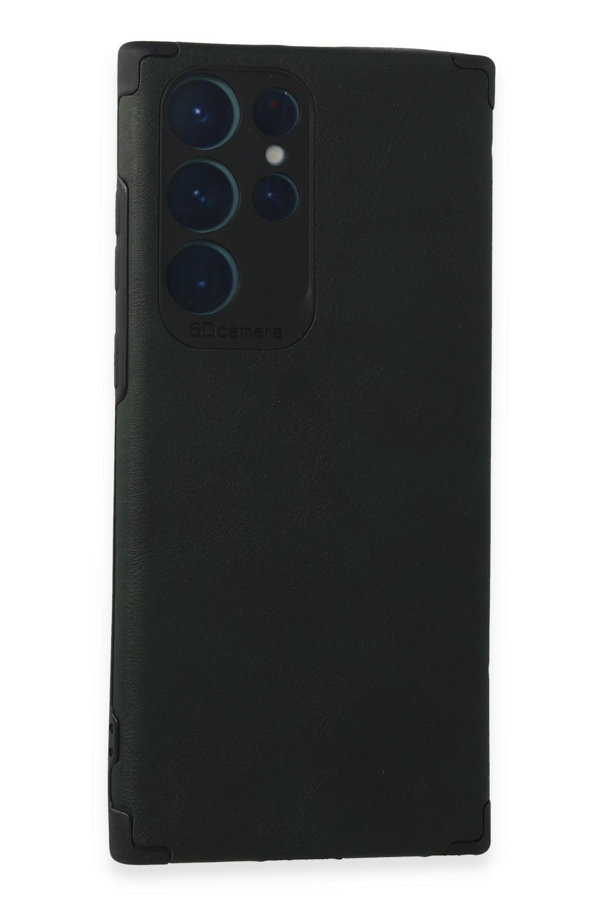 Newface Samsung Galaxy S22 Ultra Kılıf Loop Deri Silikon - Kahverengi