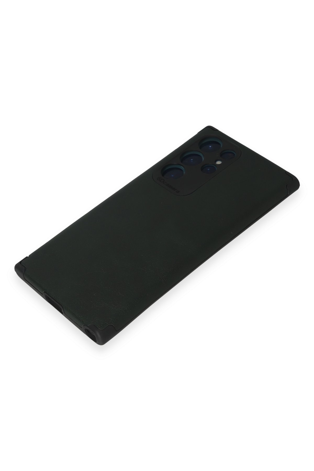 Newface Samsung Galaxy S22 Ultra Kılıf Loop Deri Silikon - Kahverengi